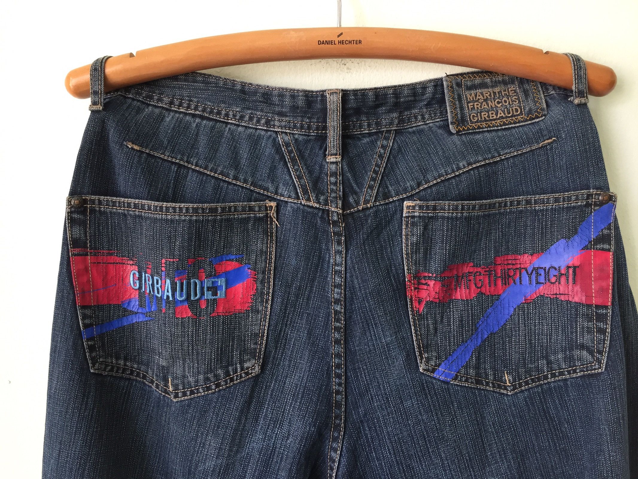 Marithe + Francois Girbaud Le Jean De Marithe Francois Girbaud Denim Size US 34 / EU 50 - 4 Thumbnail