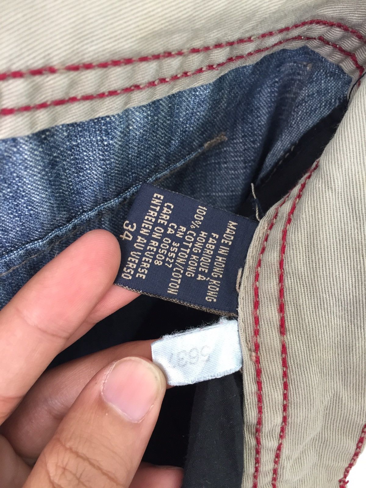Marithe + Francois Girbaud Le Jean De Marithe Francois Girbaud Denim Size US 34 / EU 50 - 8 Thumbnail