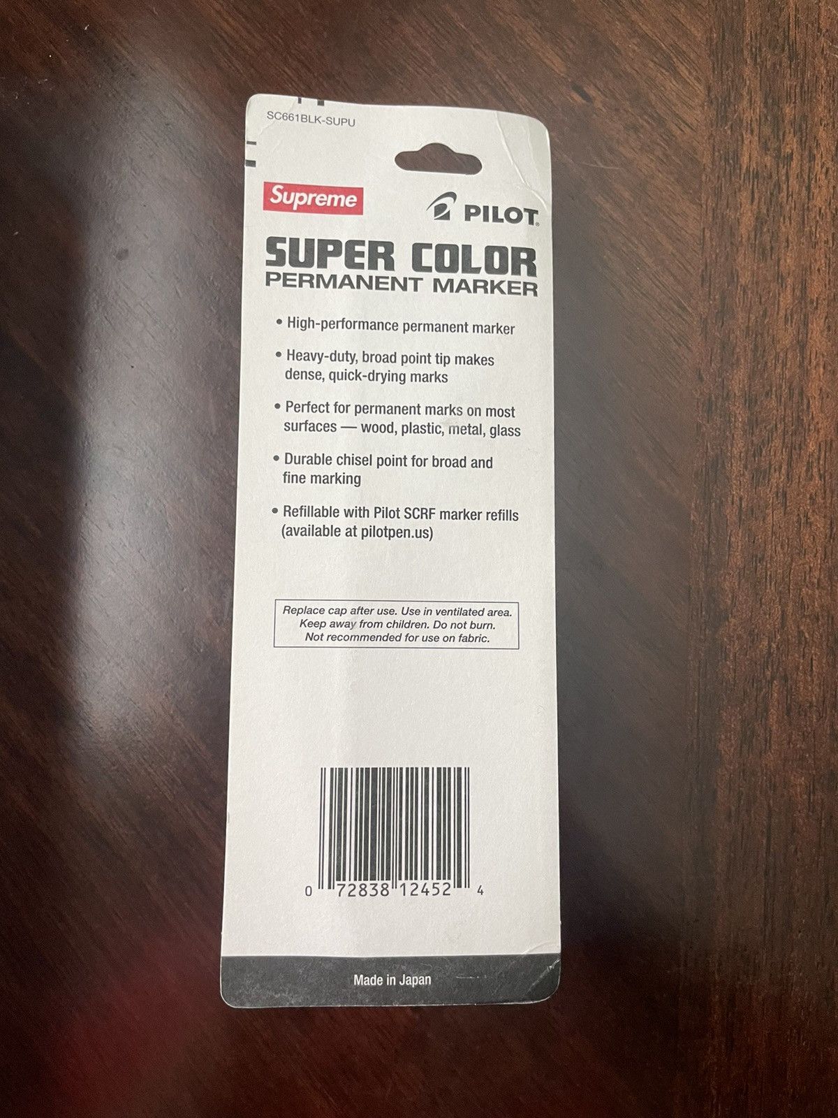 Supreme Supreme Pilot Marker FW18 Size ONE SIZE - 2 Thumbnail