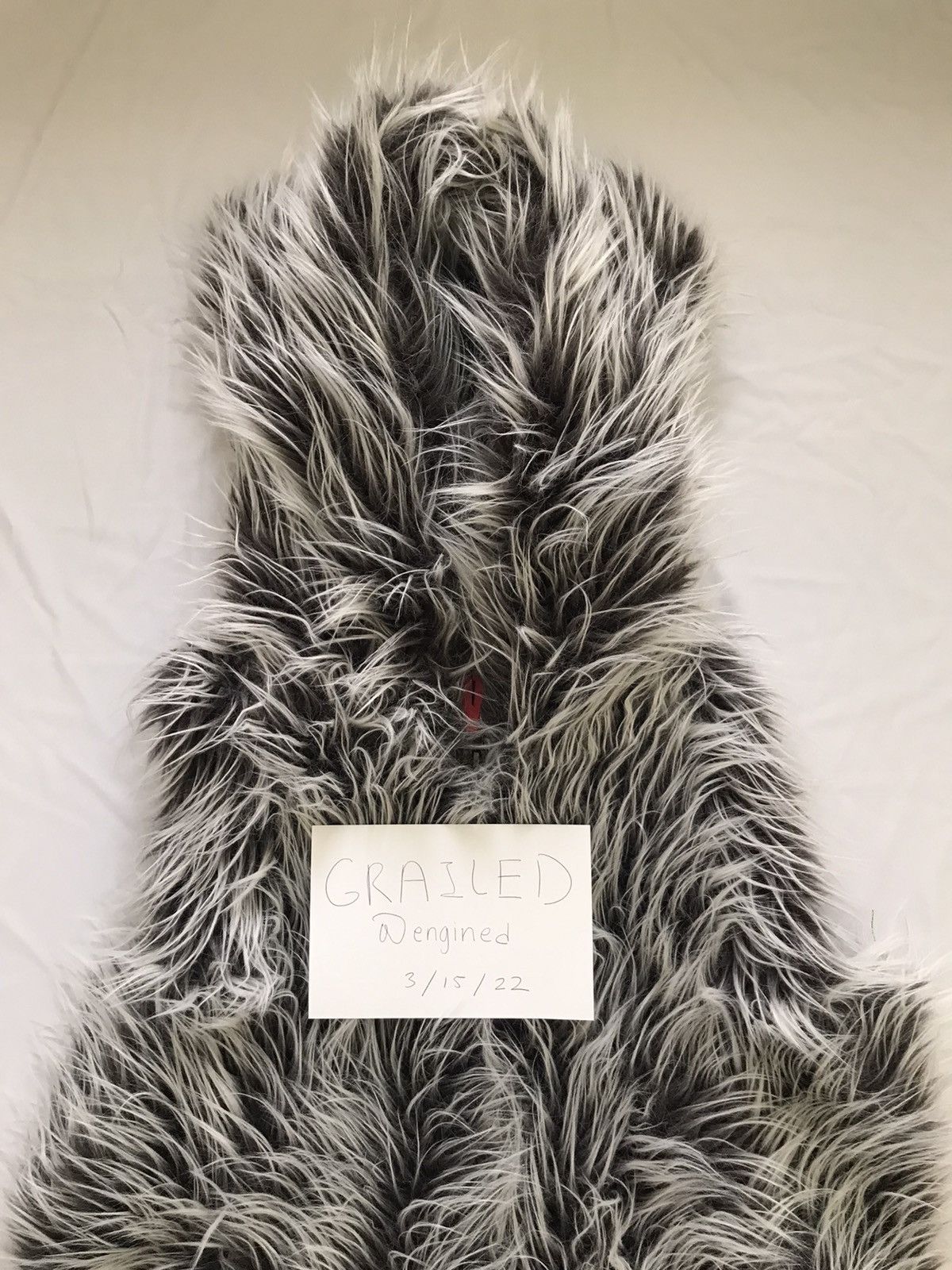 Ne-Net Ne-net Wolf Ear Fur Vest Size US S / EU 44-46 / 1 - 5 Thumbnail
