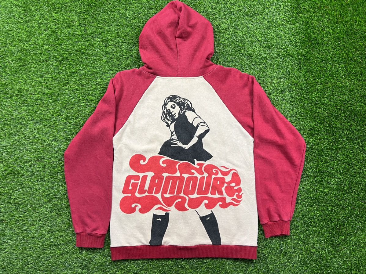 Japanese Brand (A55) hysteric glamour - vintage zipper hoodie big logo Size US M / EU 48-50 / 2 - 1 Thumbnail