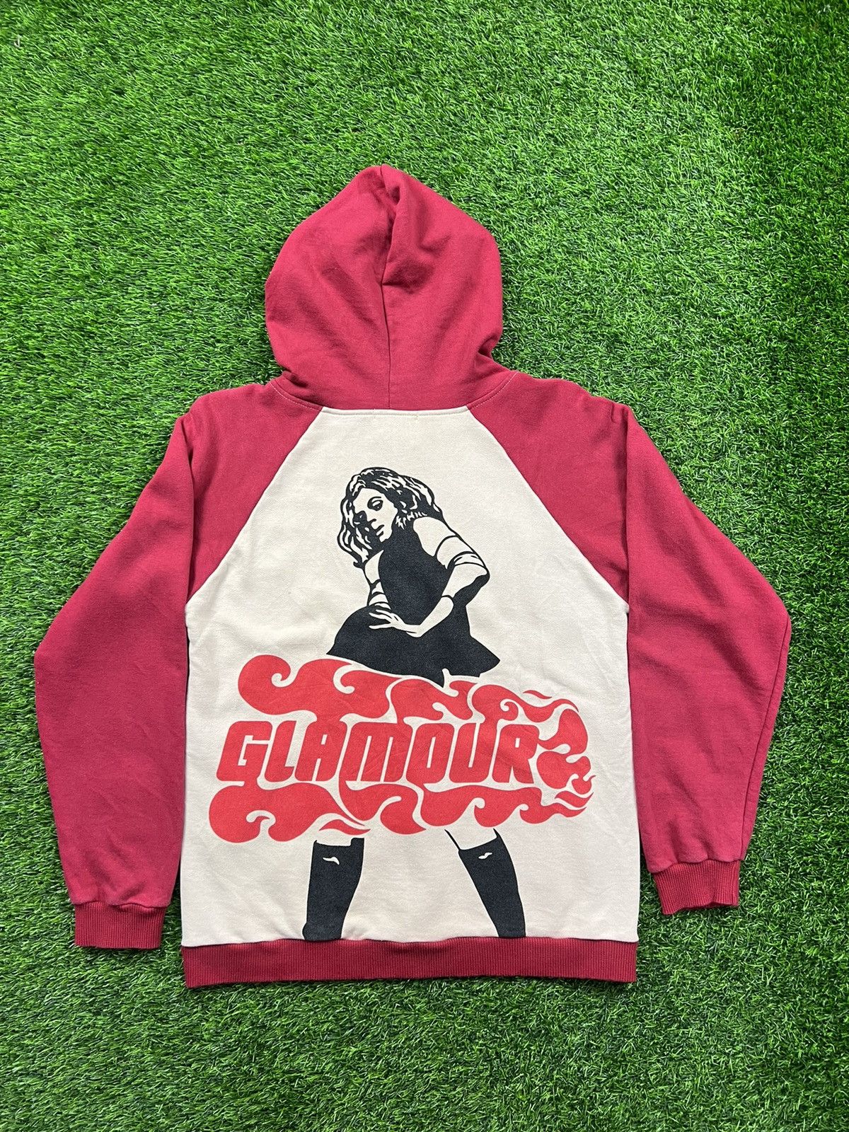 Japanese Brand (A55) hysteric glamour - vintage zipper hoodie big logo Size US M / EU 48-50 / 2 - 2 Thumbnail