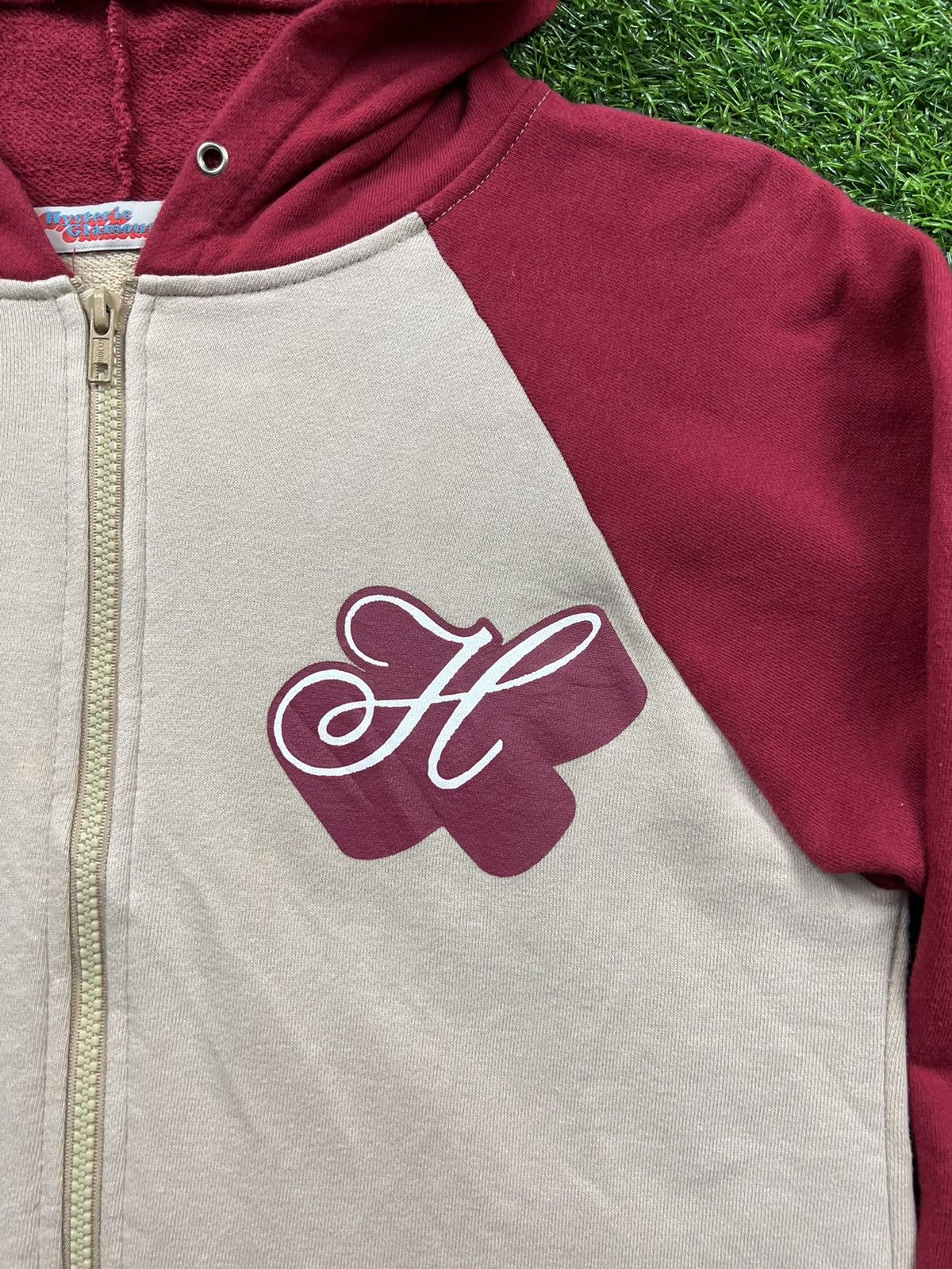 Japanese Brand (A55) hysteric glamour - vintage zipper hoodie big logo Size US M / EU 48-50 / 2 - 5 Thumbnail