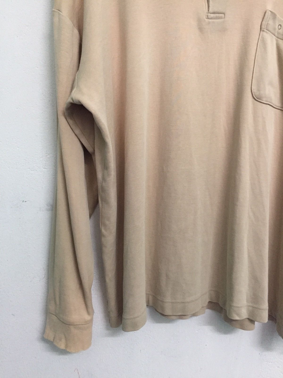 Celine Faded CELINE Button Sweatshirt/Long Sleeve Shirt Size US M / EU 48-50 / 2 - 4 Thumbnail