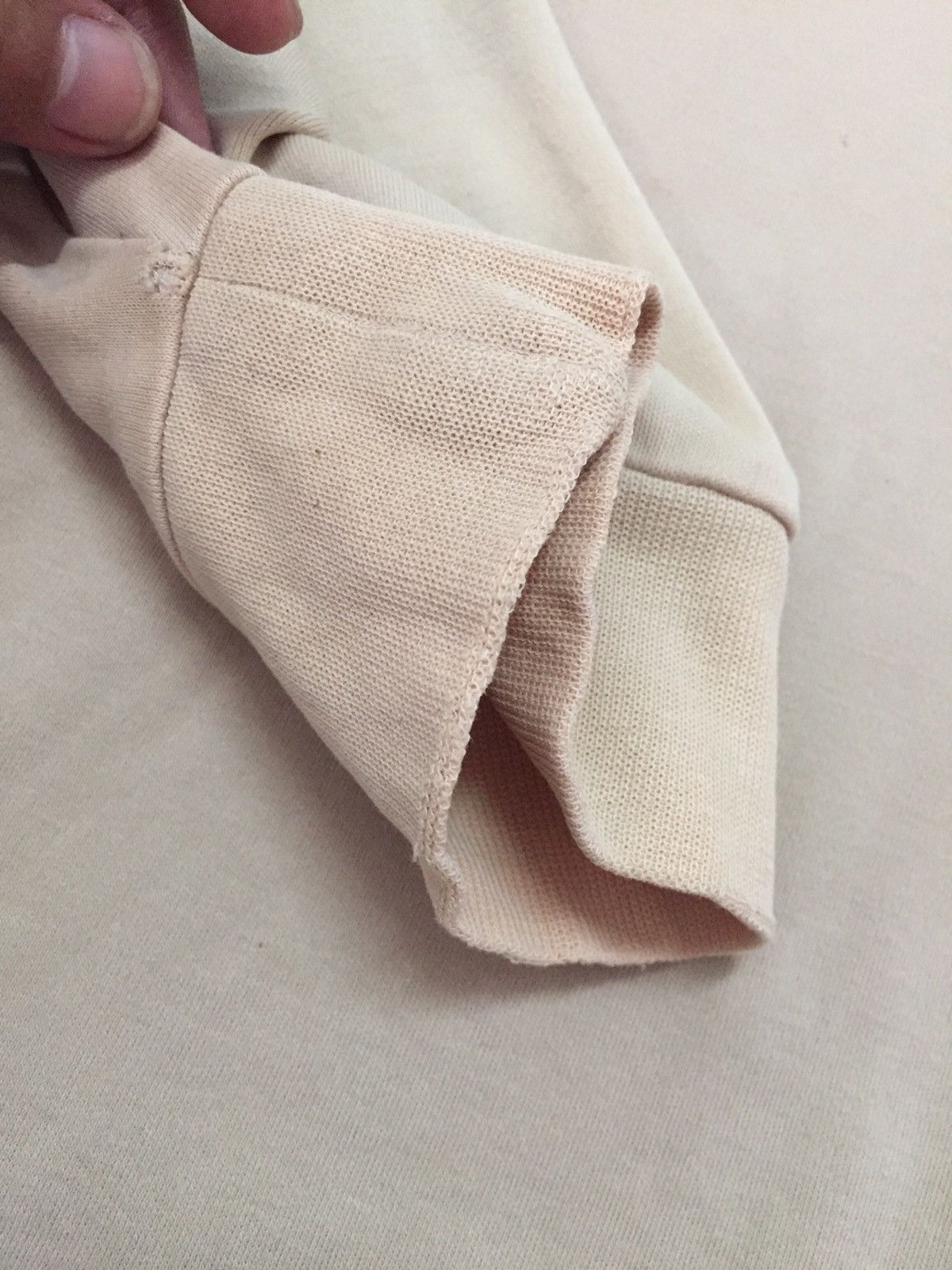Celine Faded CELINE Button Sweatshirt/Long Sleeve Shirt Size US M / EU 48-50 / 2 - 13 Thumbnail