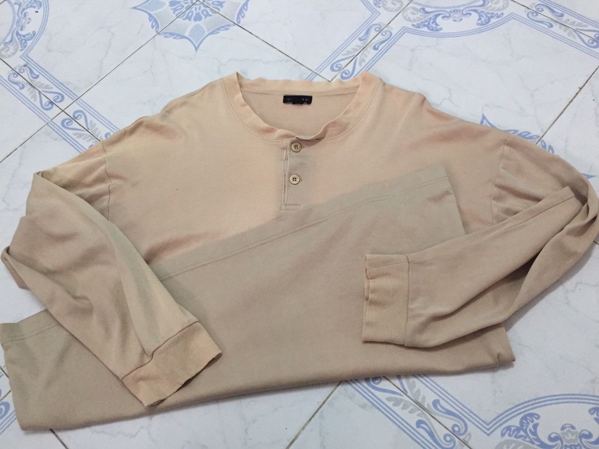 Celine Faded CELINE Button Sweatshirt/Long Sleeve Shirt Size US M / EU 48-50 / 2 - 16 Thumbnail