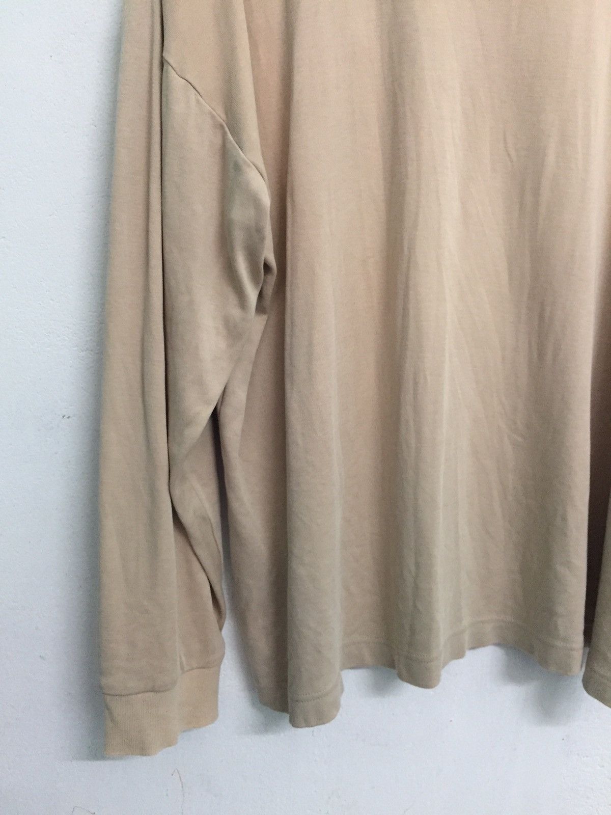 Celine Faded CELINE Button Sweatshirt/Long Sleeve Shirt Size US M / EU 48-50 / 2 - 11 Thumbnail
