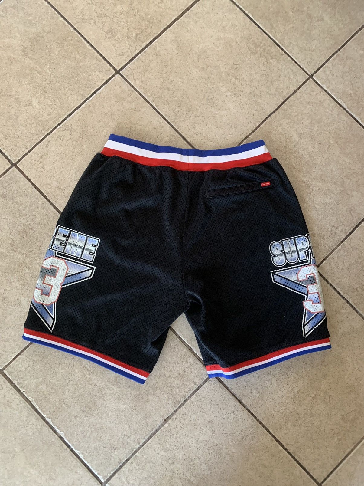 Supreme Supreme All Star Basketball Shorts Black SS15 Small Size US 30 / EU 46 - 2 Thumbnail