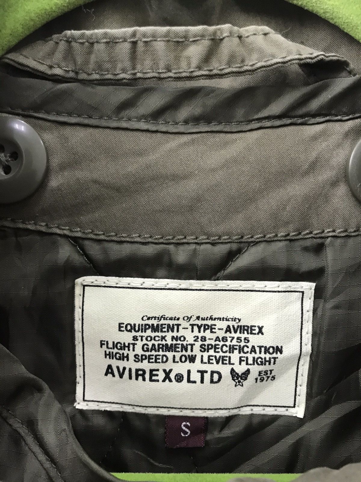 Avirex AVIREX Military Flight Garment Long Jacket Size US S / EU 44-46 / 1 - 4 Thumbnail