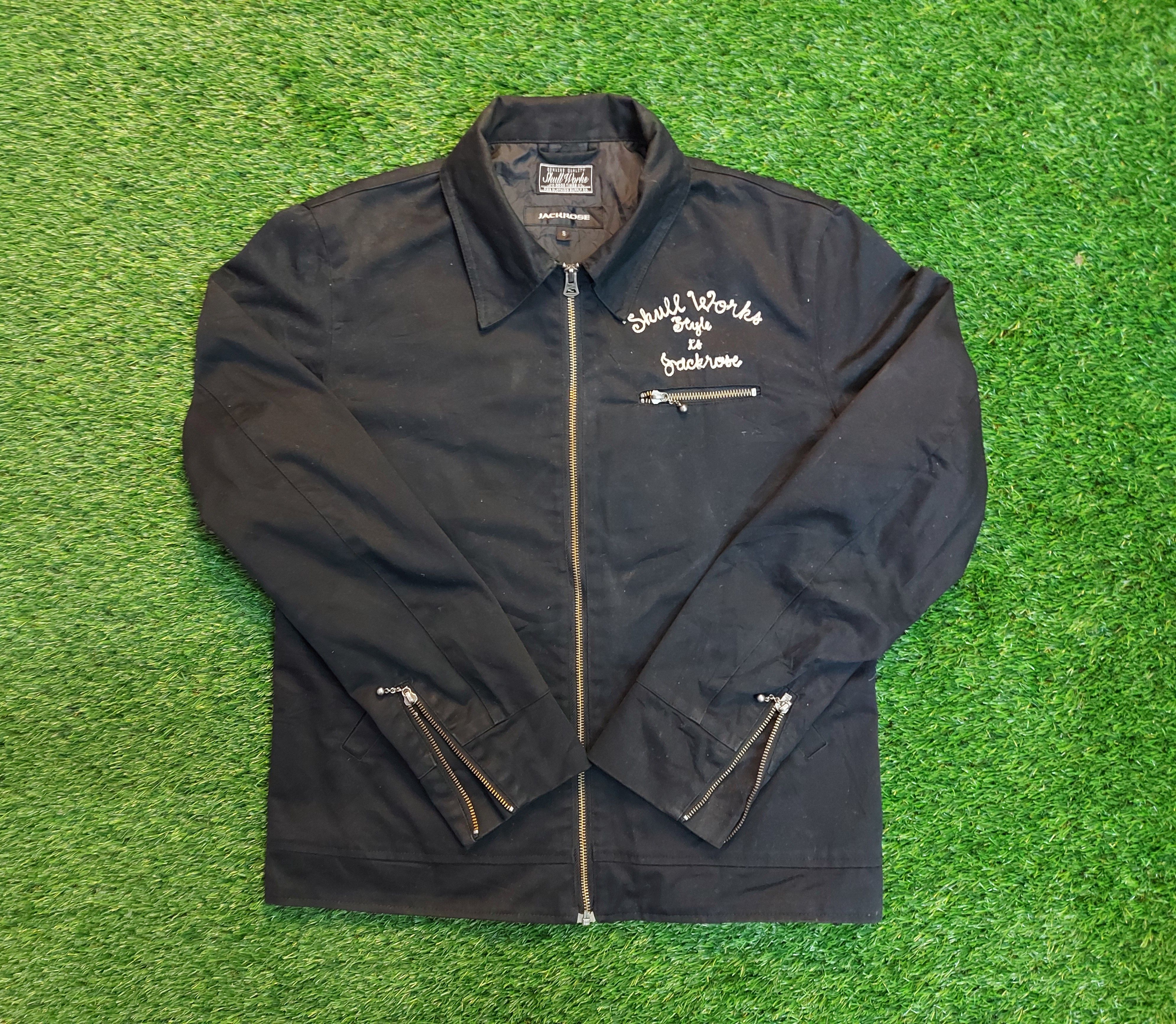 JACKROSE (A38) SKUUL WORKS - embroided zipper jacket Size US M / EU 48-50 / 2 - 2 Thumbnail