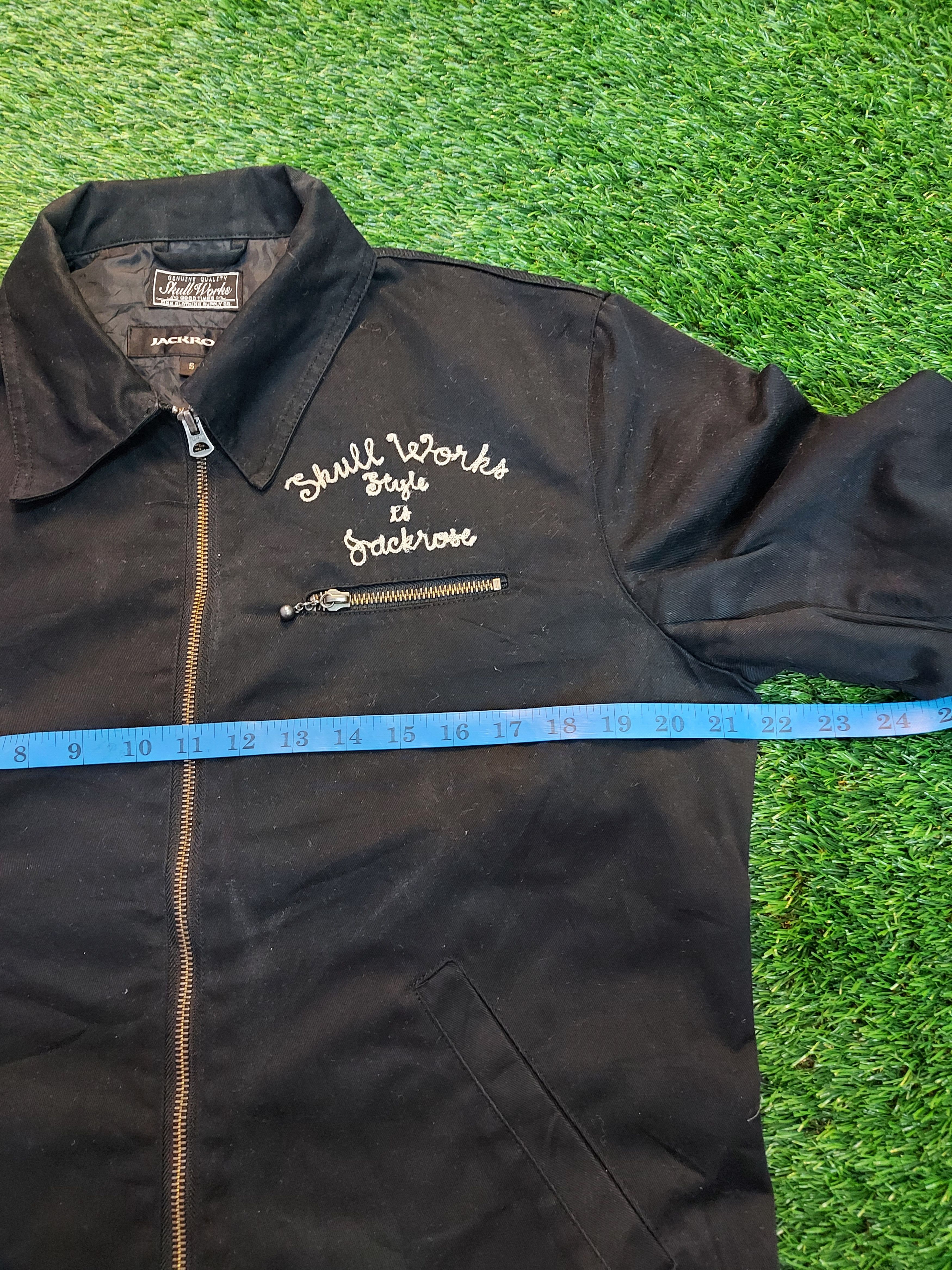 JACKROSE (A38) SKUUL WORKS - embroided zipper jacket Size US M / EU 48-50 / 2 - 10 Thumbnail