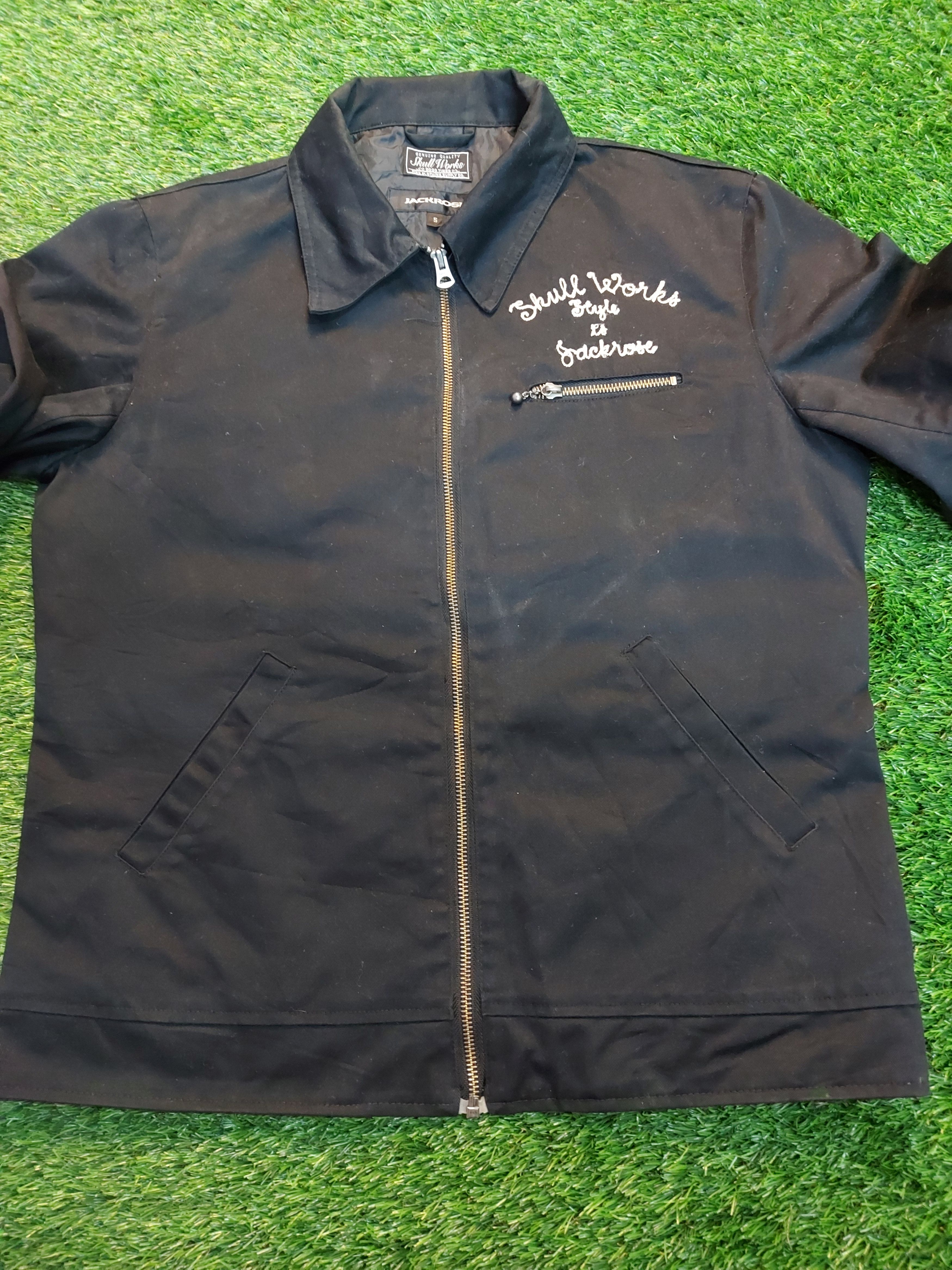 JACKROSE (A38) SKUUL WORKS - embroided zipper jacket Size US M / EU 48-50 / 2 - 7 Thumbnail