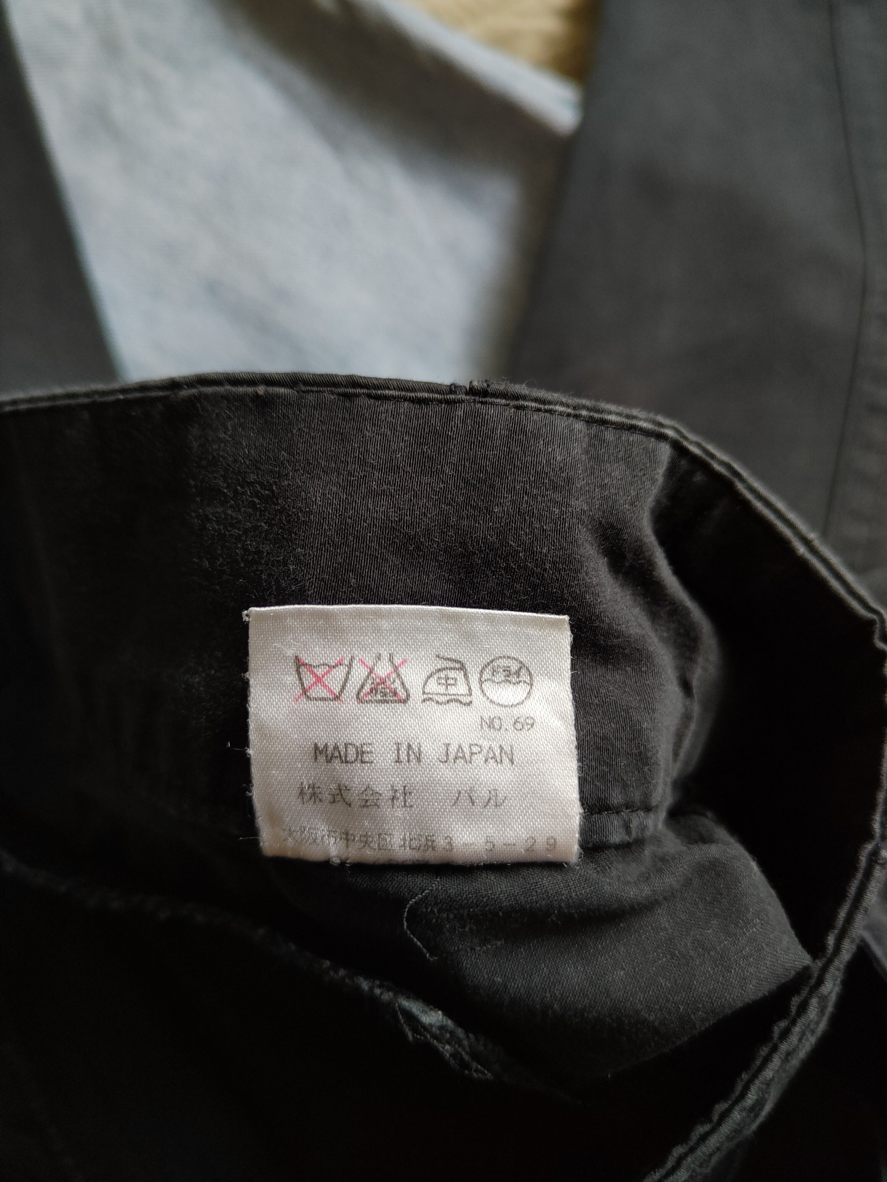 Vintage Beardsley made in japan Black jogger Cargo Pants #S573 Size 29" - 12 Thumbnail