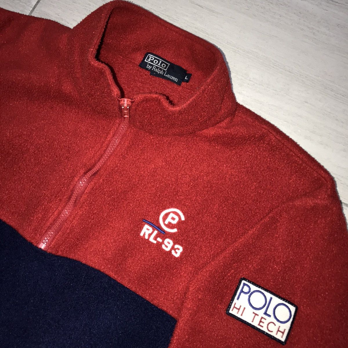 Polo Ralph Lauren × Ralph Lauren Blue Label Polo Ralph Lauren Hi Tech Fleece 93 Size US L / EU 52-54 / 3 - 2 Thumbnail