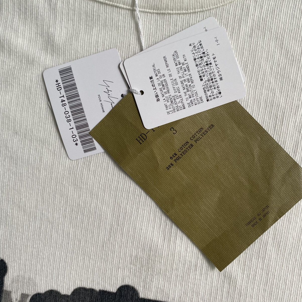 Yohji Yamamoto NWT SS21 Runway Rib Oversize T Shirt Size US L / EU 52-54 / 3 - 5 Thumbnail