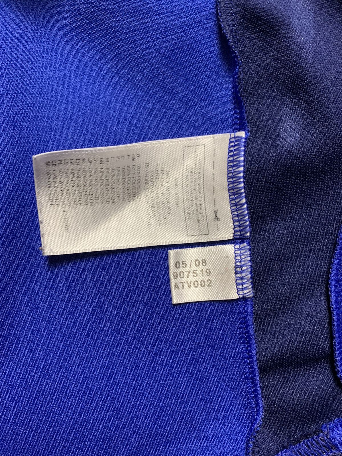 Adidas × Vintage Adidas soccer jersey Ajax blue rare away size L Size US L / EU 52-54 / 3 - 8 Thumbnail