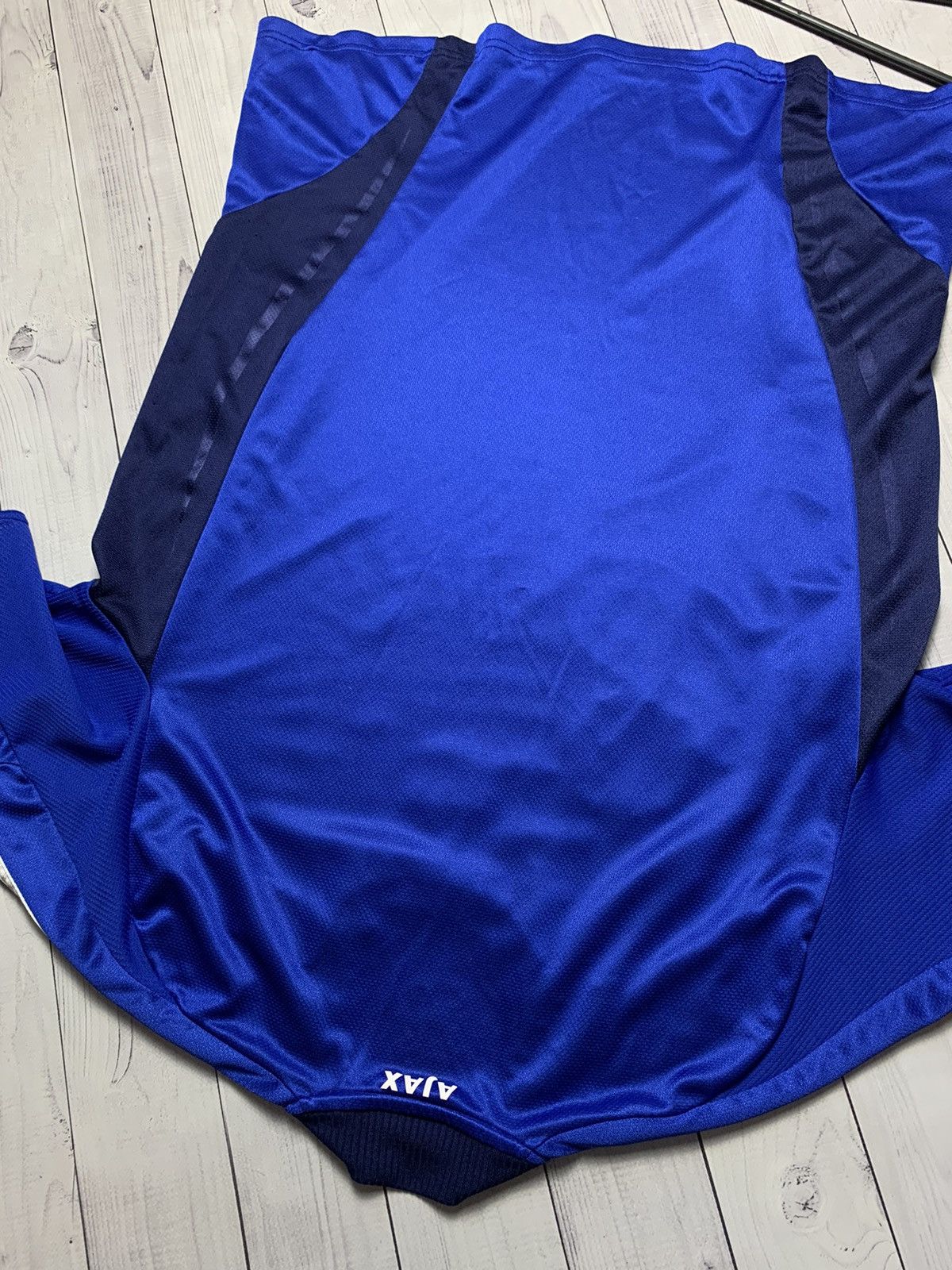 Adidas × Vintage Adidas soccer jersey Ajax blue rare away size L Size US L / EU 52-54 / 3 - 10 Thumbnail