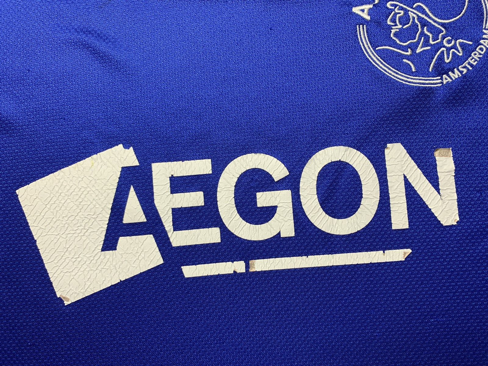 Adidas × Vintage Adidas soccer jersey Ajax blue rare away size L Size US L / EU 52-54 / 3 - 6 Thumbnail