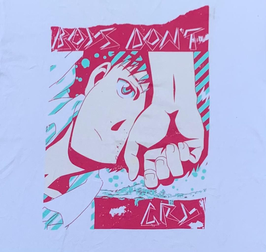 Anime × Japanese Brand × Vintage vintage tee japan anime cospa series Boss Dont Cry B6 Size US L / EU 52-54 / 3 - 2 Thumbnail