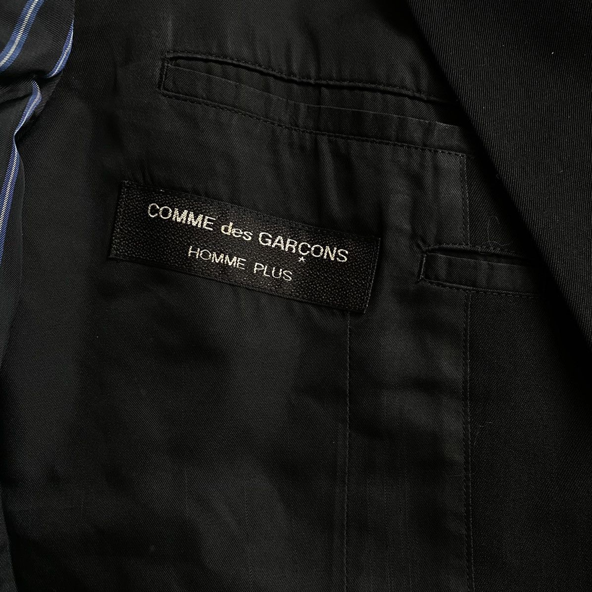 Comme des Garcons Homme Plus Vintage AW90 Runway Oversize Inside Out Blazer Size US S / EU 44-46 / 1 - 9 Thumbnail