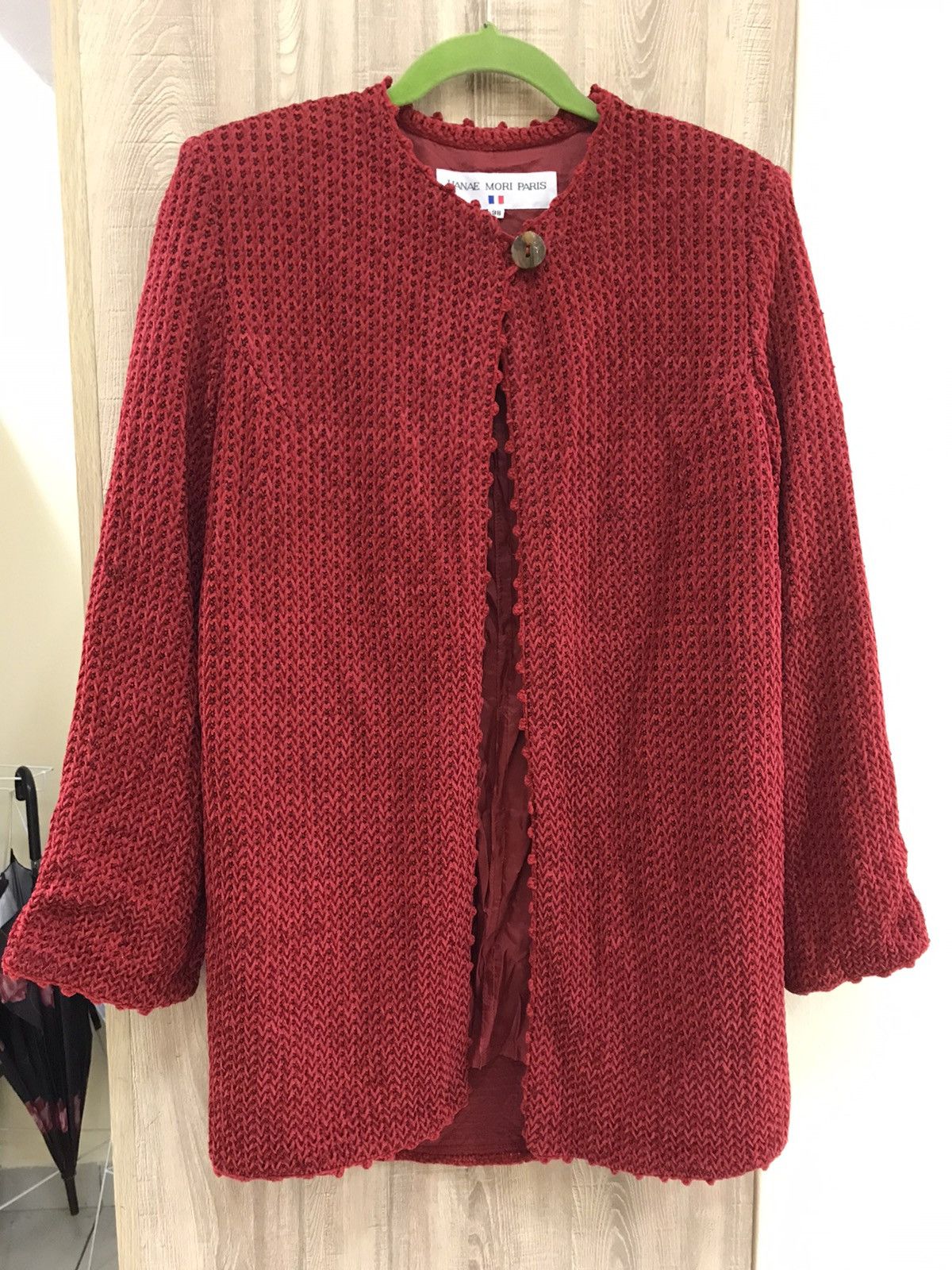 Hanae Mori Hanae Mori Meticulous Knit Jacket Size M / US 6-8 / IT 42-44 - 1 Thumbnail