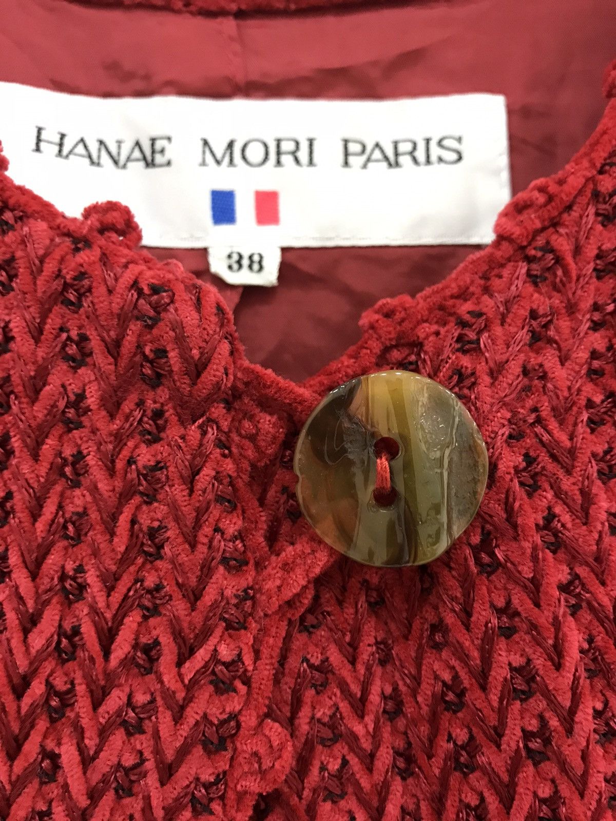 Hanae Mori Hanae Mori Meticulous Knit Jacket Size M / US 6-8 / IT 42-44 - 7 Thumbnail