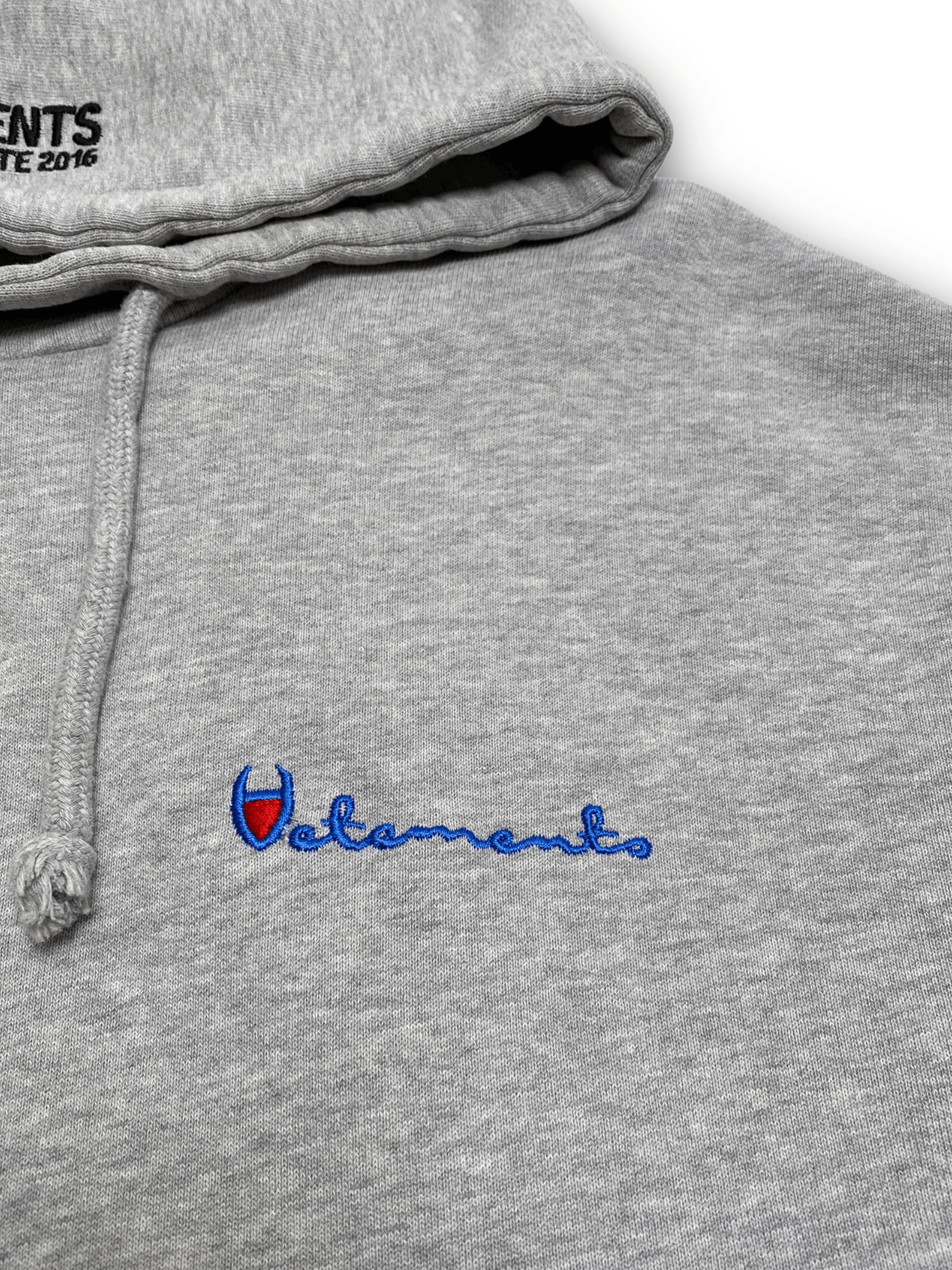 Vetements SS'16 Reversible Hoodie, Grey Size US S / EU 44-46 / 1 - 4 Thumbnail