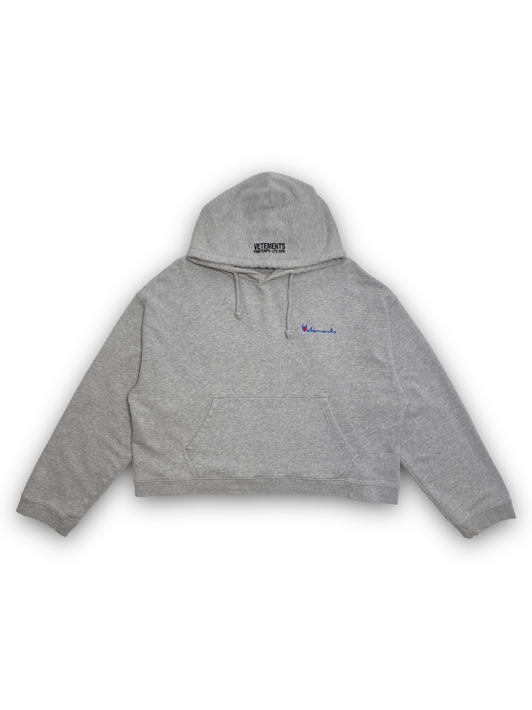 Vetements SS'16 Reversible Hoodie, Grey Size US S / EU 44-46 / 1 - 2 Thumbnail