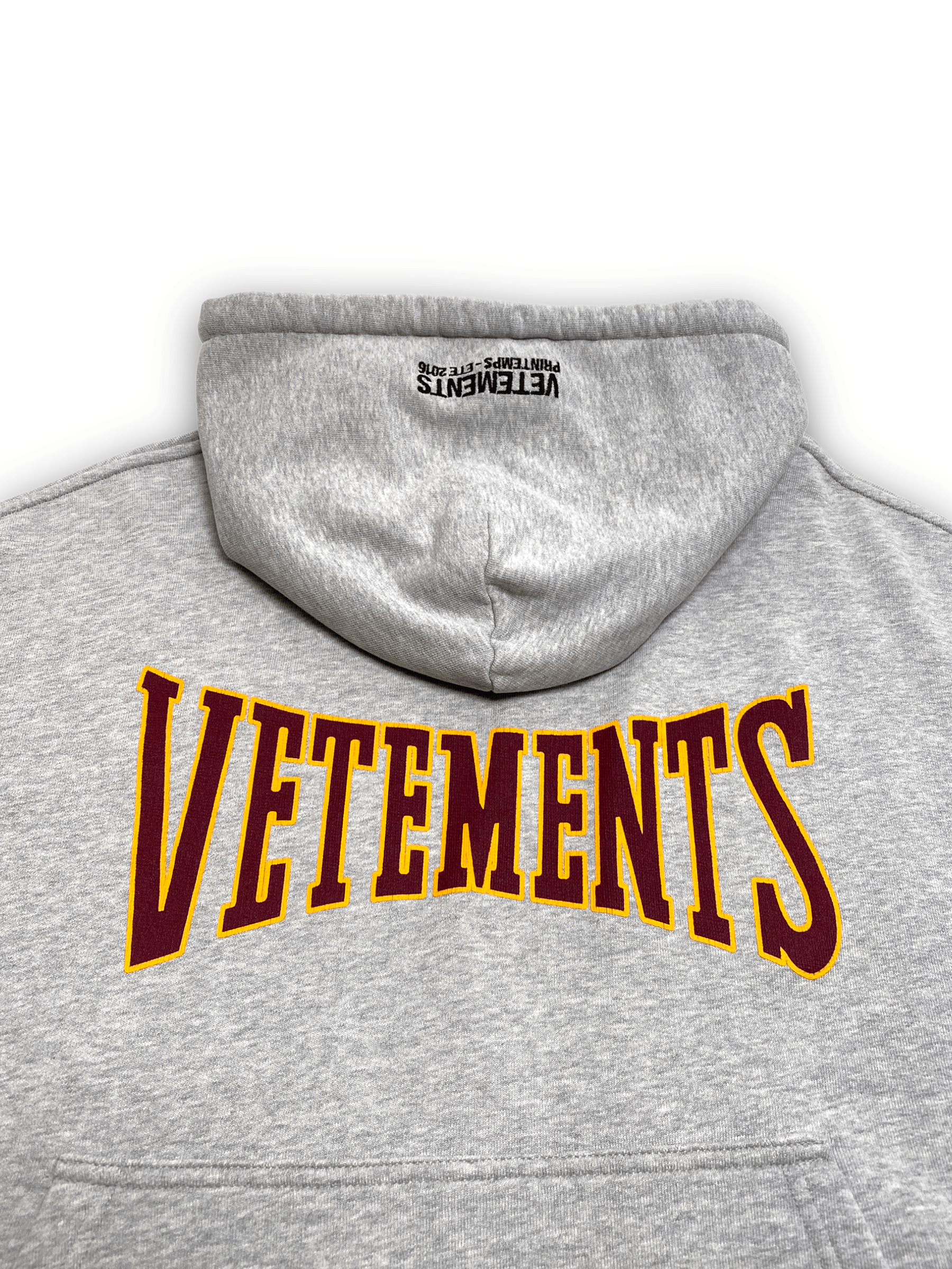 Vetements SS'16 Reversible Hoodie, Grey Size US S / EU 44-46 / 1 - 5 Thumbnail