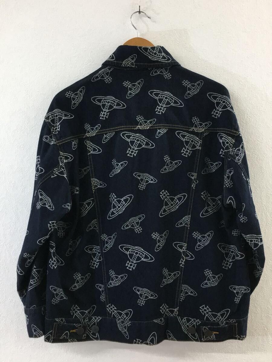 Vivienne Westwood Boxy Multi Orb Denim Jacket Size US M / EU 48-50 / 2 - 2 Thumbnail