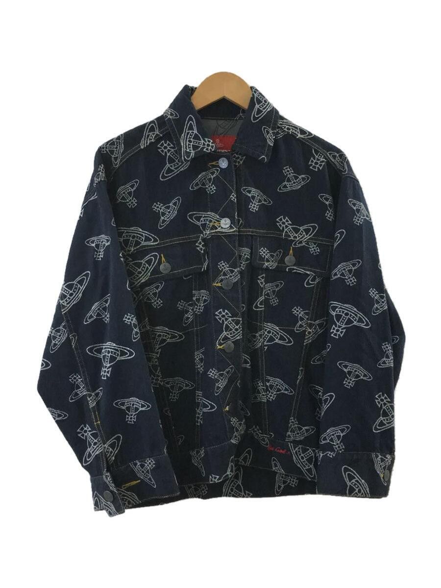 Vivienne Westwood Boxy Multi Orb Denim Jacket Size US M / EU 48-50 / 2 - 1 Thumbnail