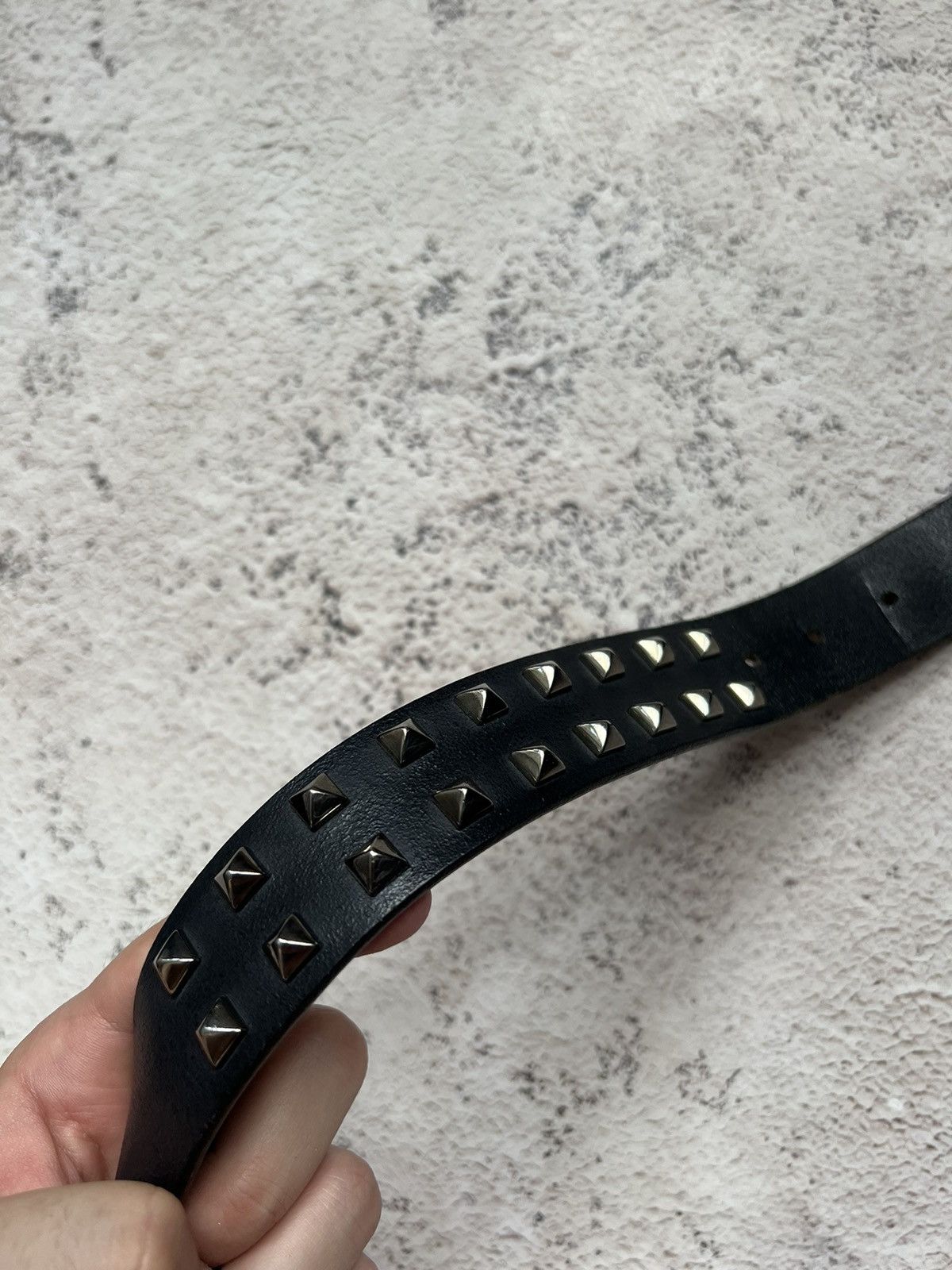 Japanese Brand × Vintage Y2K Vintage Leather Belt Size ONE SIZE - 8 Thumbnail