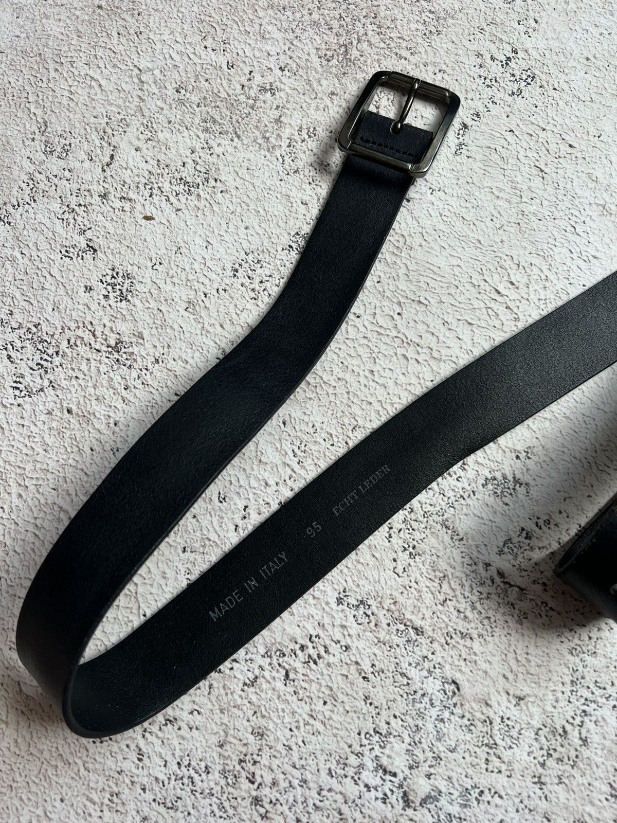 Japanese Brand × Vintage Y2K Vintage Leather Belt Size ONE SIZE - 5 Thumbnail