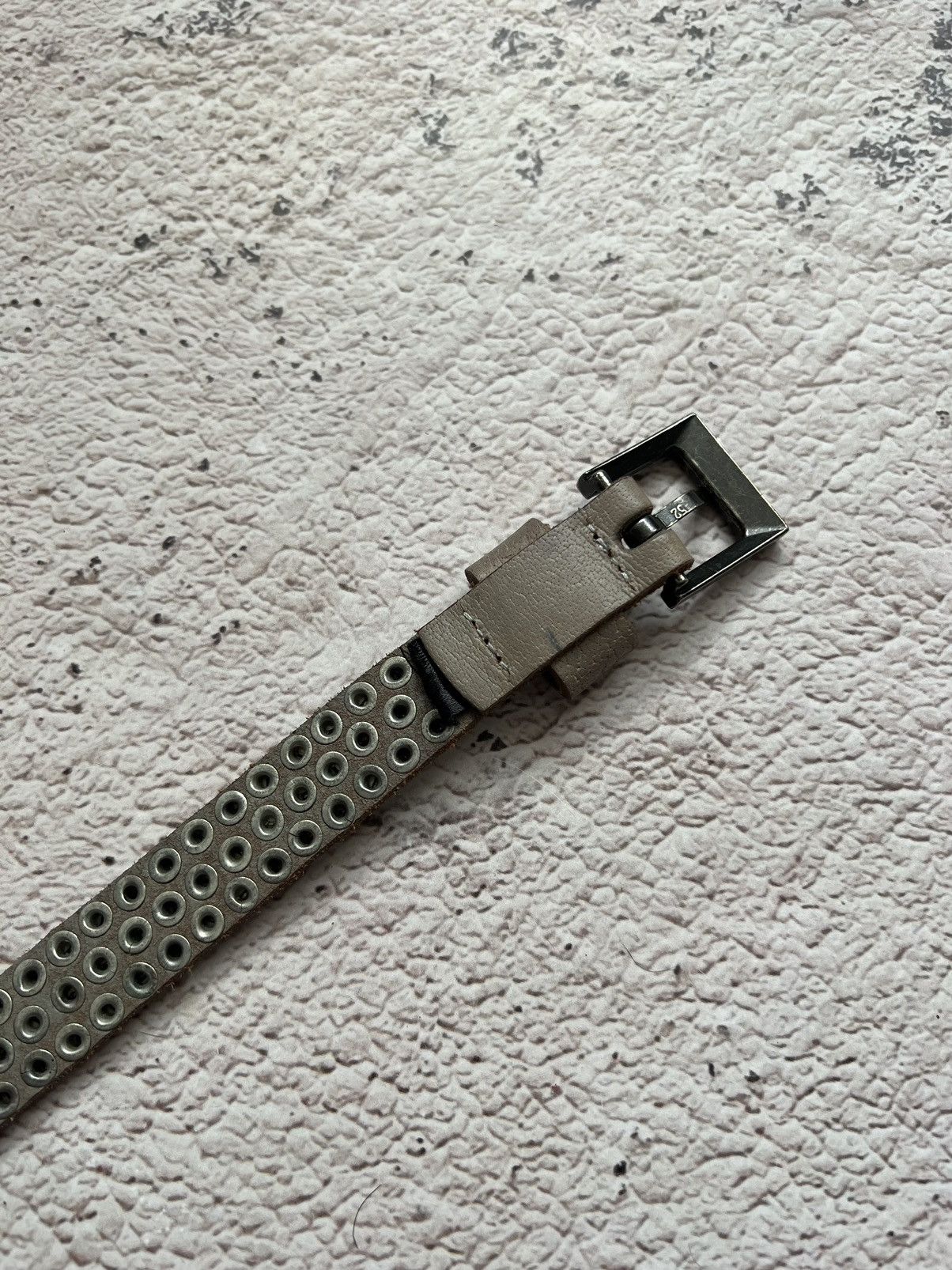 Hysteric Glamour × Japanese Brand Y2K Vintage Leather Belt BB Simon Style Size ONE SIZE - 4 Thumbnail