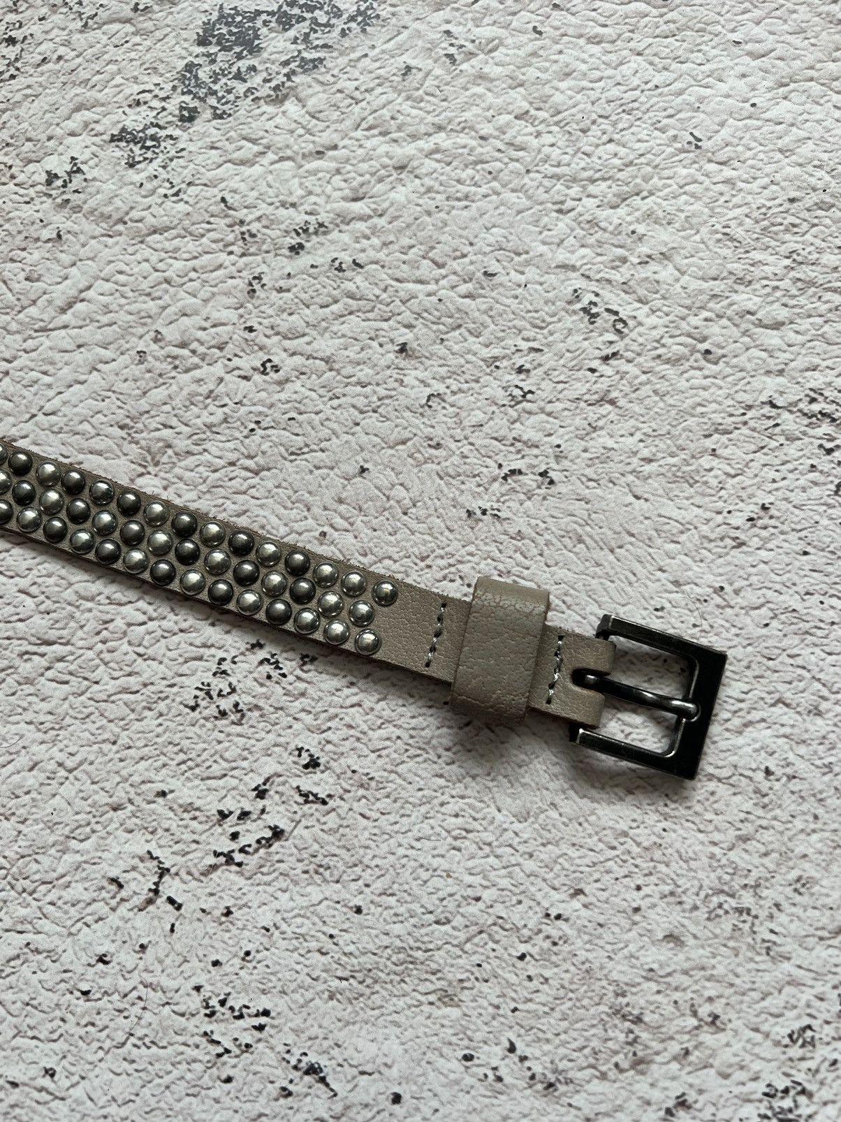 Hysteric Glamour × Japanese Brand Y2K Vintage Leather Belt BB Simon Style Size ONE SIZE - 3 Thumbnail