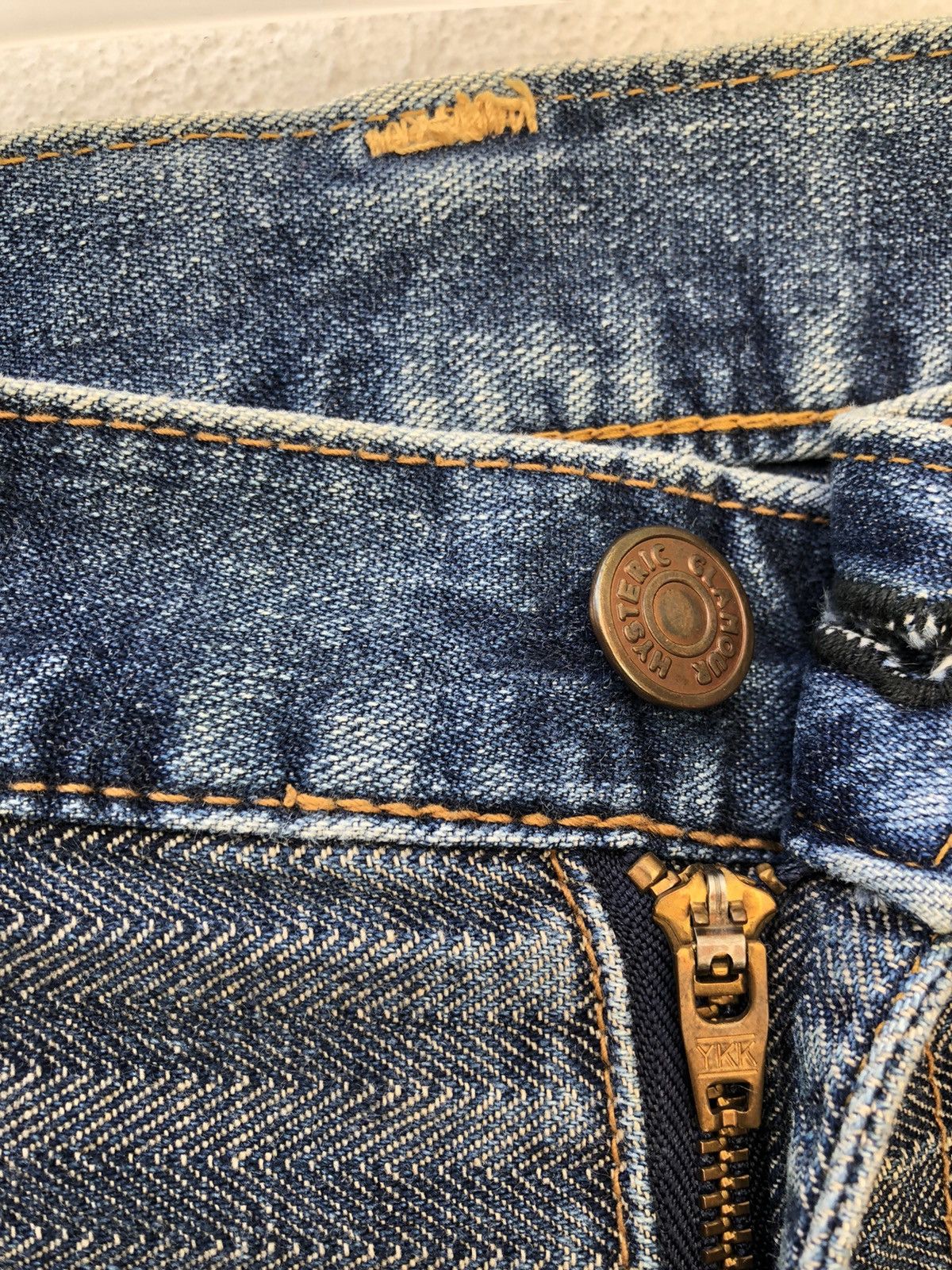 Hysteric Glamour Vintage Hysteric Glamour Hagi Denim Flare Jeans Size US 30 / EU 46 - 8 Thumbnail