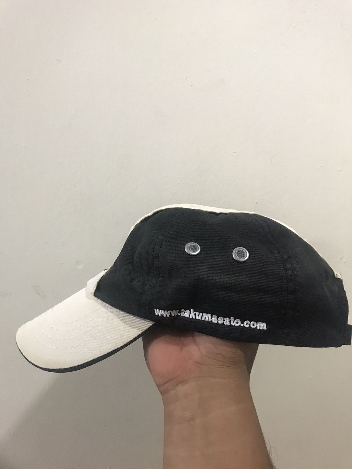 Japanese Brand Distress 2004 Takuma Sato Lucky Strike Bar Honda Driver Cap Size ONE SIZE - 3 Thumbnail