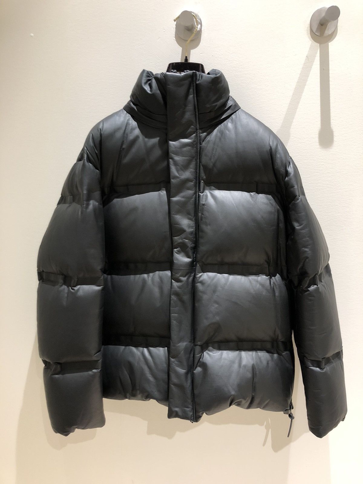 Bottega Veneta Waterproof Leather Coat Size US L / EU 52-54 / 3 - 1 Thumbnail