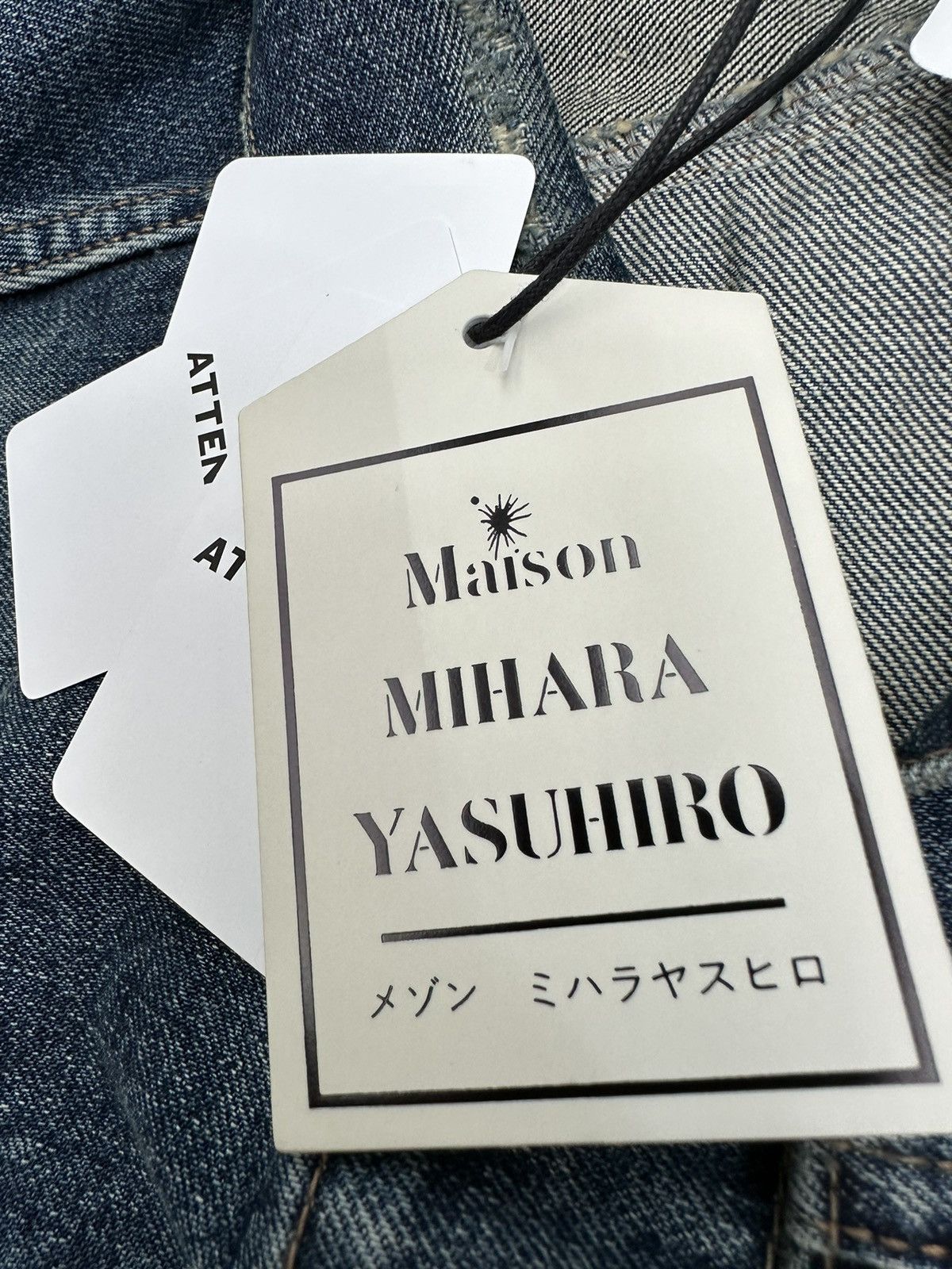 Maison MIHARA YASUHIRO 1400$ New Mihara Runway Reconstructed Layered Denim Jacket Size US M / EU 48-50 / 2 - 16 Thumbnail