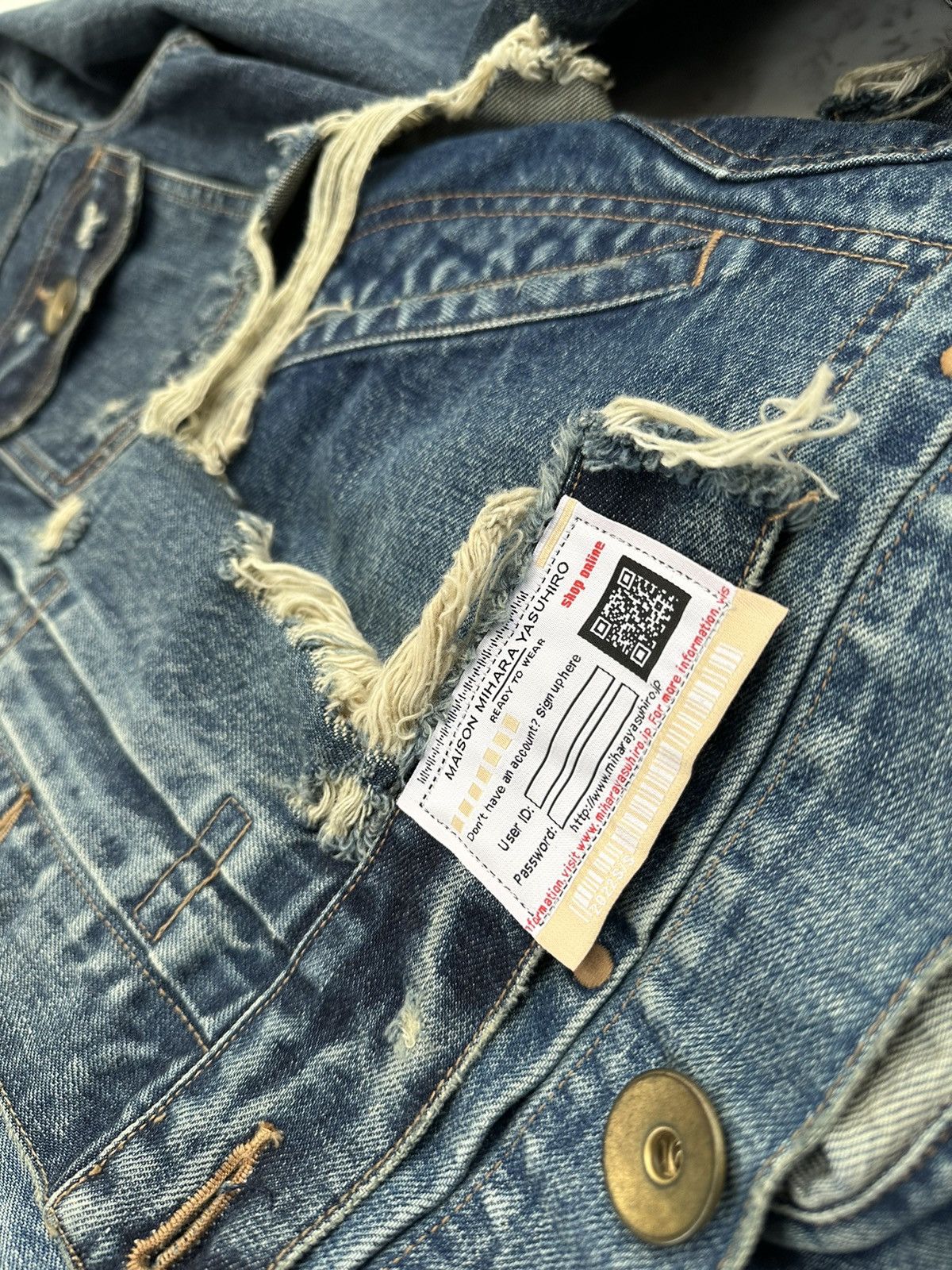Maison MIHARA YASUHIRO 1400$ New Mihara Runway Reconstructed Layered Denim Jacket Size US M / EU 48-50 / 2 - 10 Thumbnail