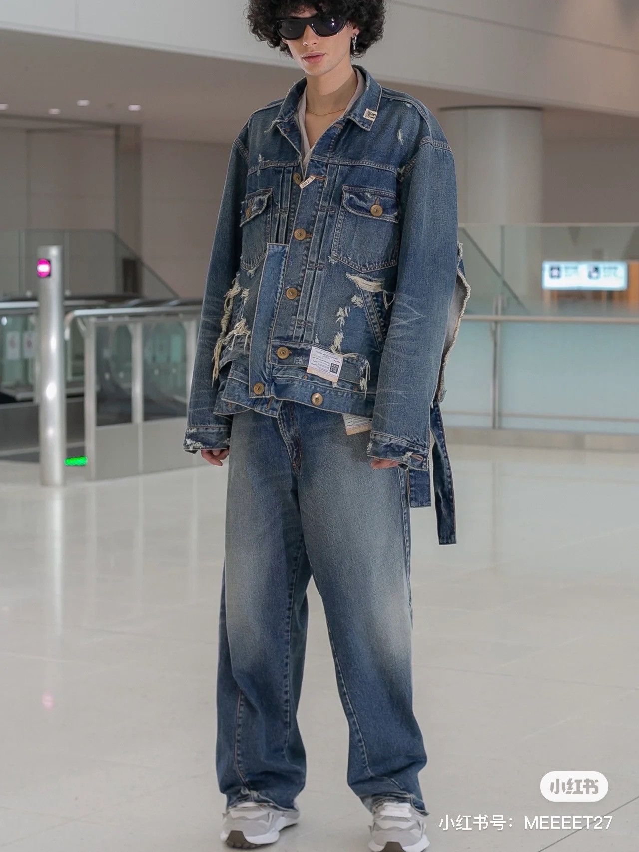 Maison MIHARA YASUHIRO 1400$ New Mihara Runway Reconstructed Layered Denim Jacket Size US M / EU 48-50 / 2 - 7 Thumbnail