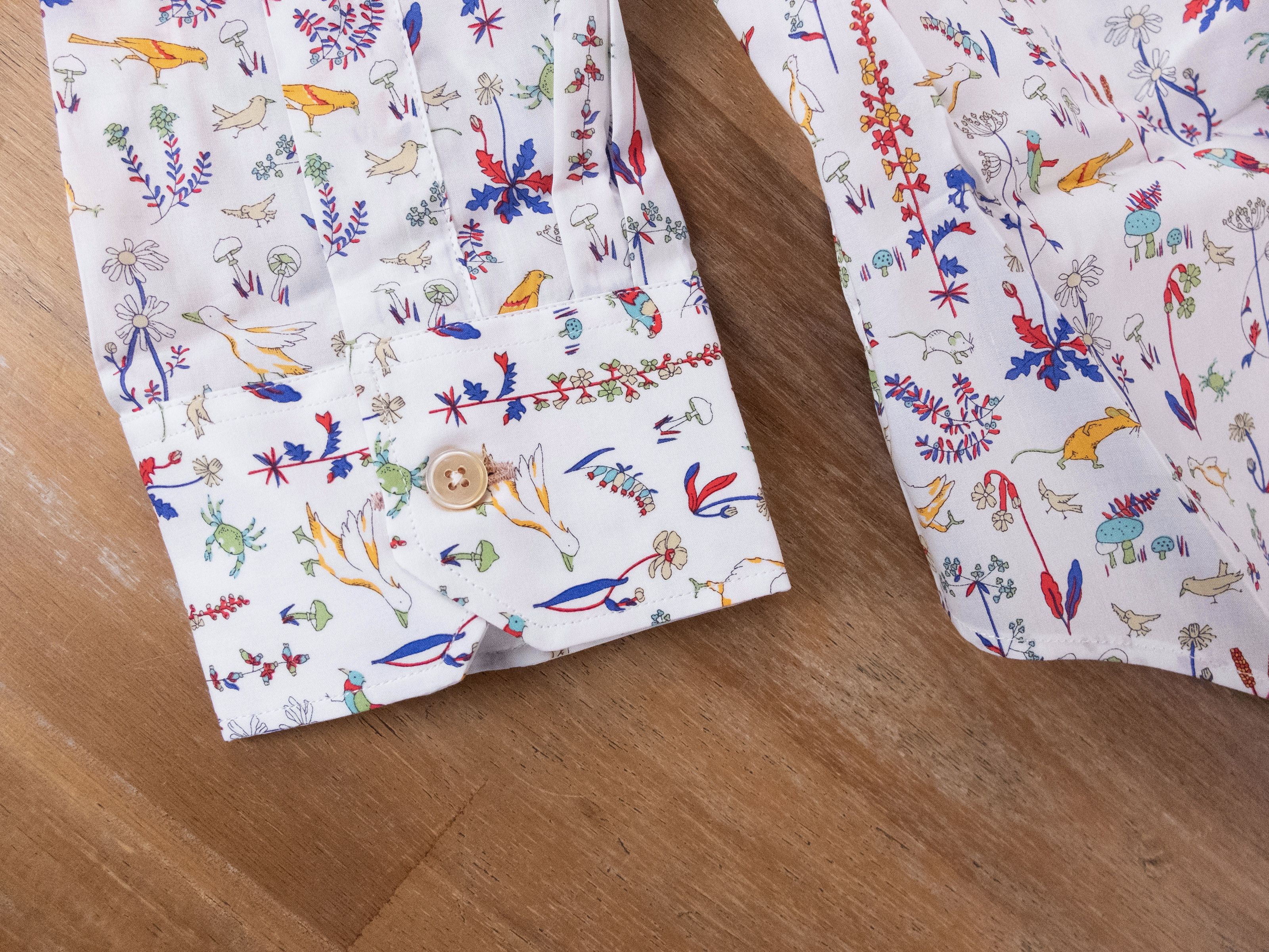 Paul Smith PAUL SMITH mainline white animal floral print shirt 41 Large Size US L / EU 52-54 / 3 - 7 Thumbnail