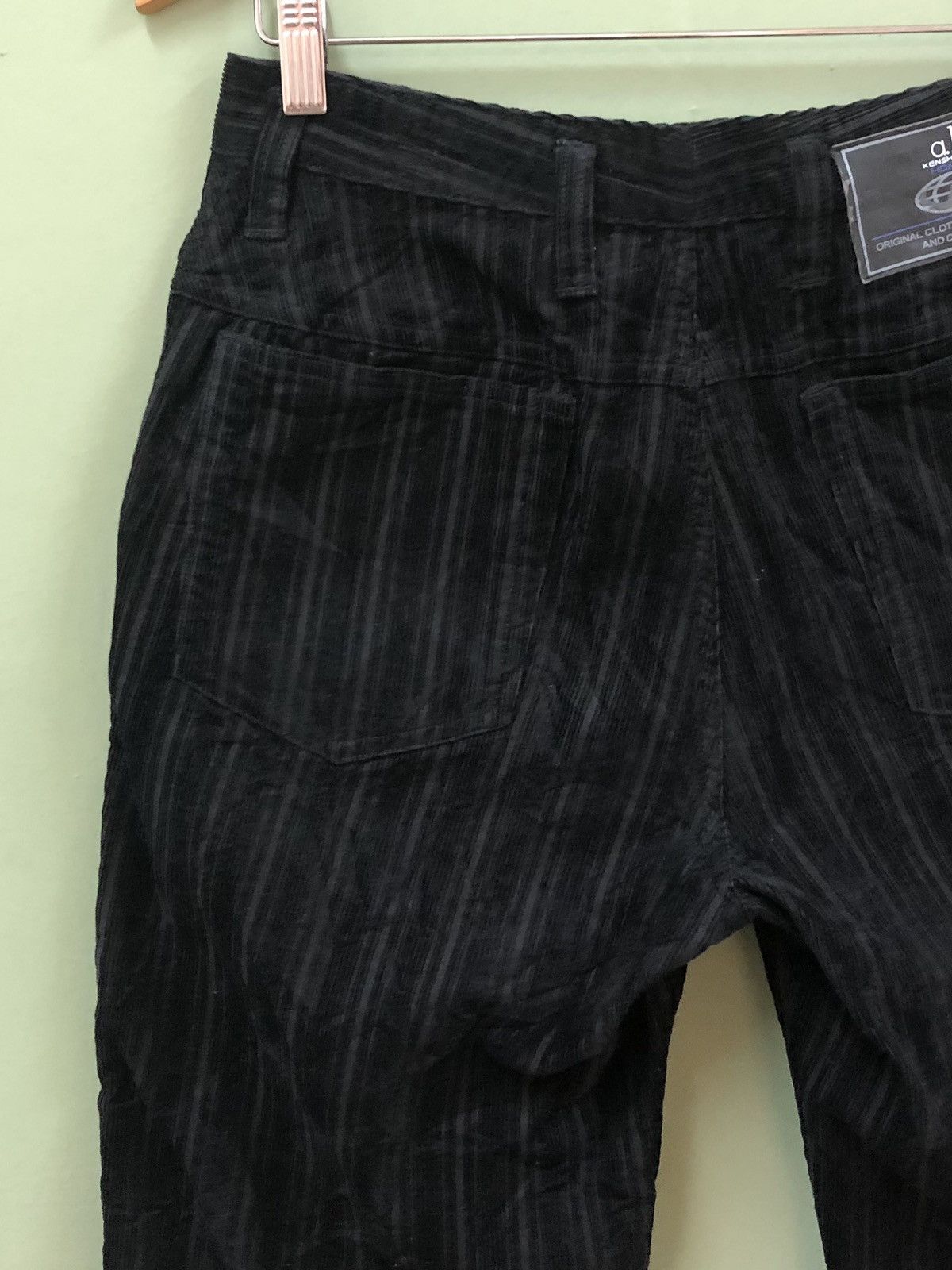 Japanese Brand KENSHO ABE - STRAIGHT FIT STRIPE CORDUROY PANTS Size US 30 / EU 46 - 4 Thumbnail