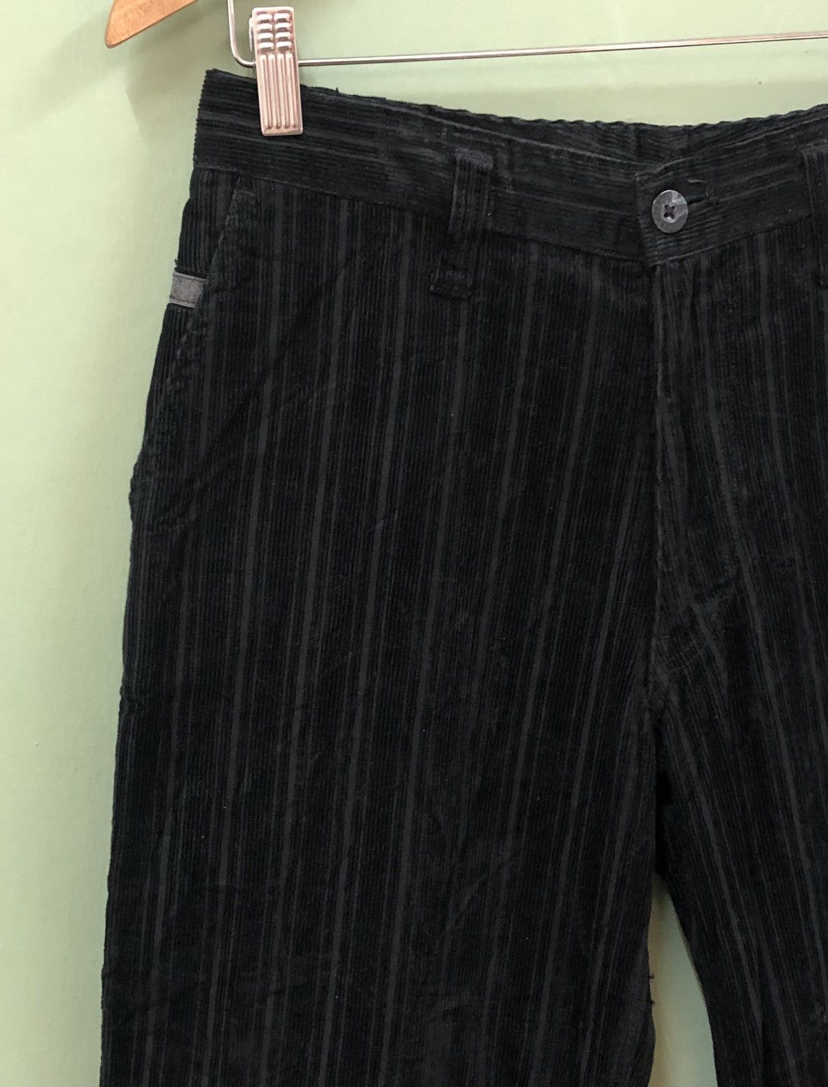 Japanese Brand KENSHO ABE - STRAIGHT FIT STRIPE CORDUROY PANTS Size US 30 / EU 46 - 8 Thumbnail