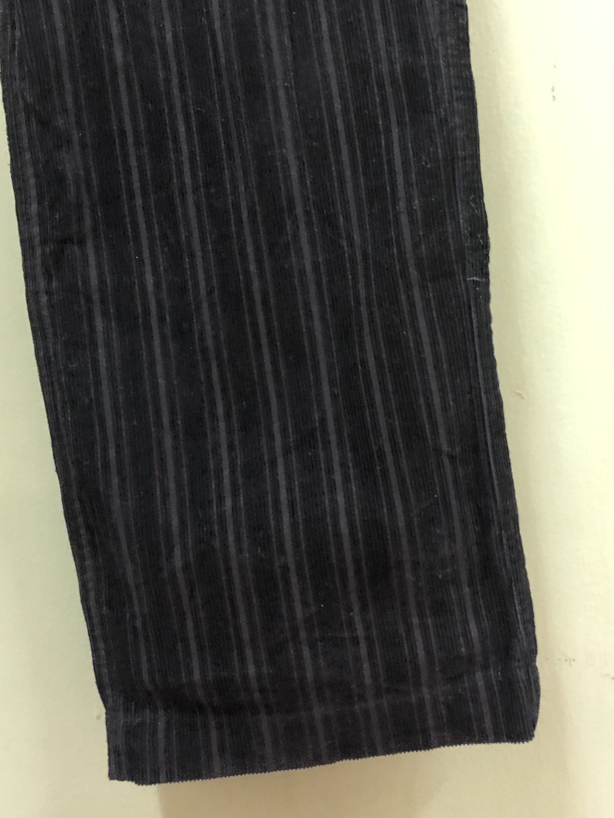 Japanese Brand KENSHO ABE - STRAIGHT FIT STRIPE CORDUROY PANTS Size US 30 / EU 46 - 10 Thumbnail