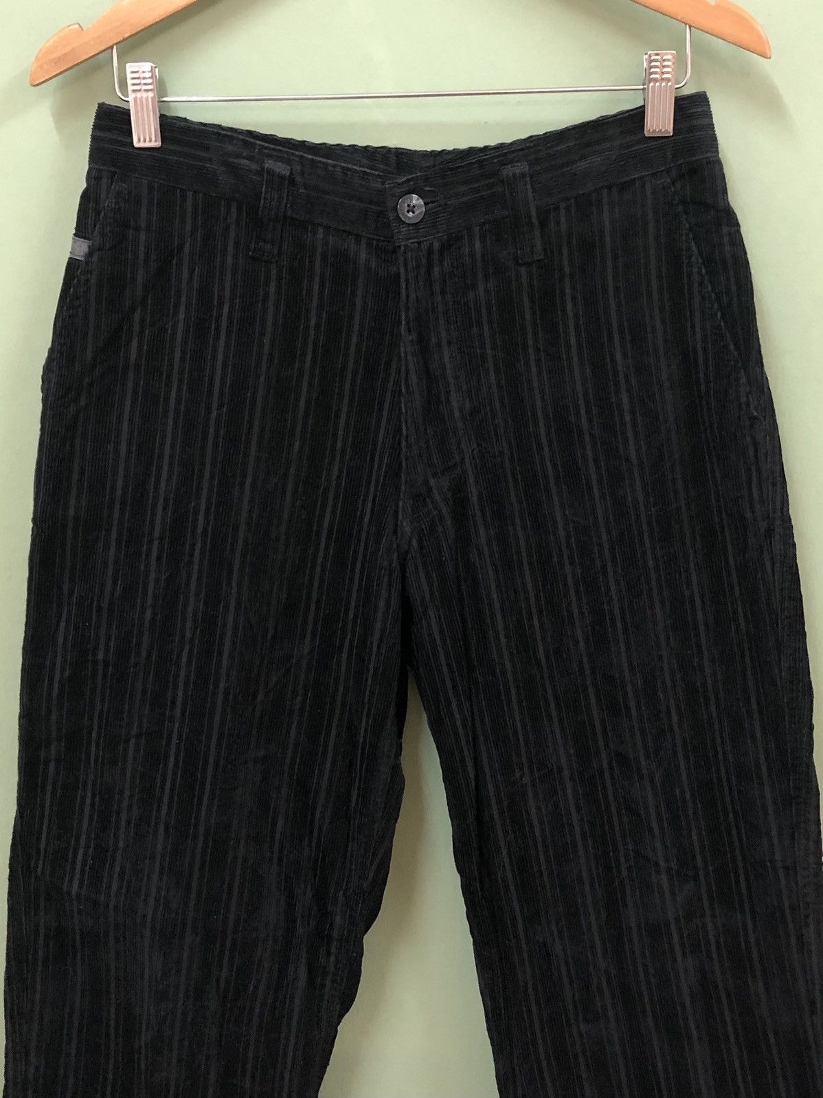 Japanese Brand KENSHO ABE - STRAIGHT FIT STRIPE CORDUROY PANTS Size US 30 / EU 46 - 7 Thumbnail