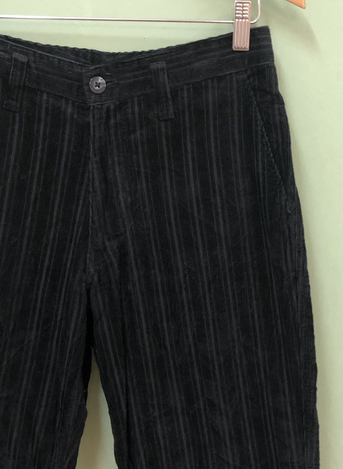 Japanese Brand KENSHO ABE - STRAIGHT FIT STRIPE CORDUROY PANTS Size US 30 / EU 46 - 9 Thumbnail