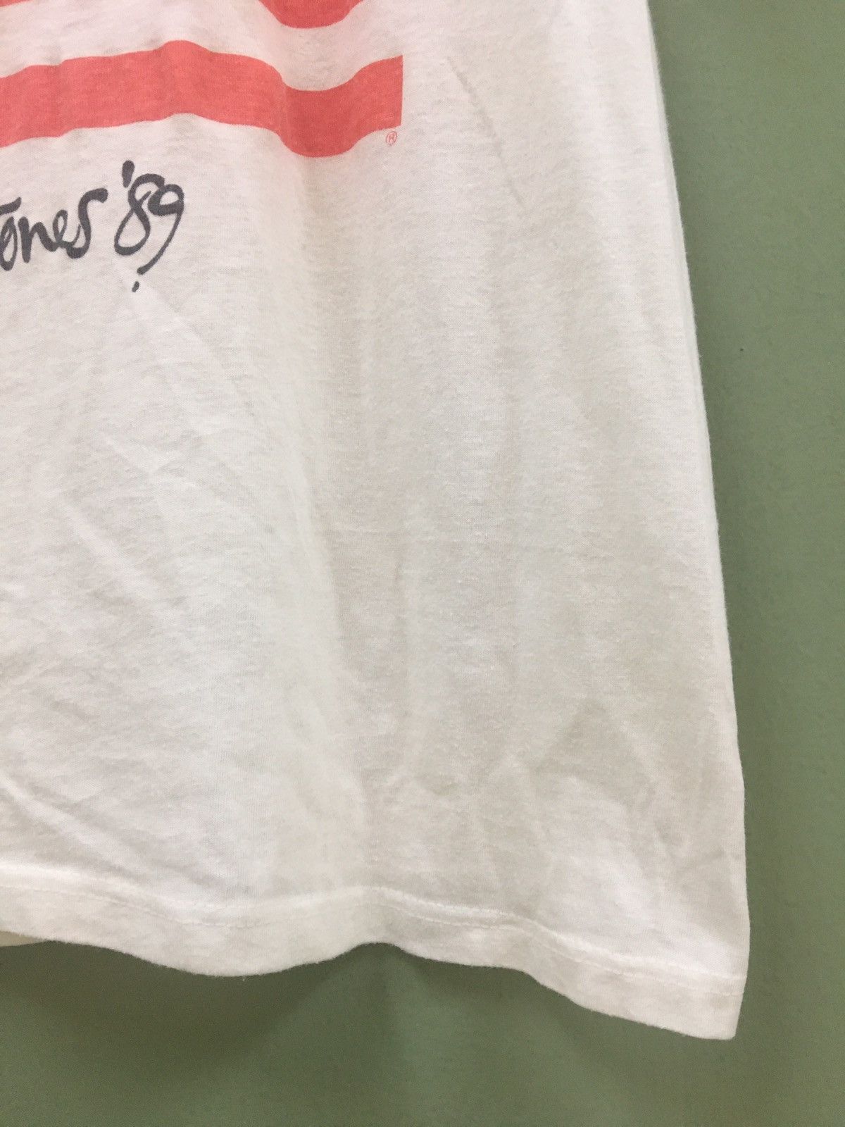 The Rolling Stones 🔥ARCHIVE COLLECTORS ITEMS- STONES NORTH AMERICAN TOUR 1989 Size US XL / EU 56 / 4 - 5 Thumbnail