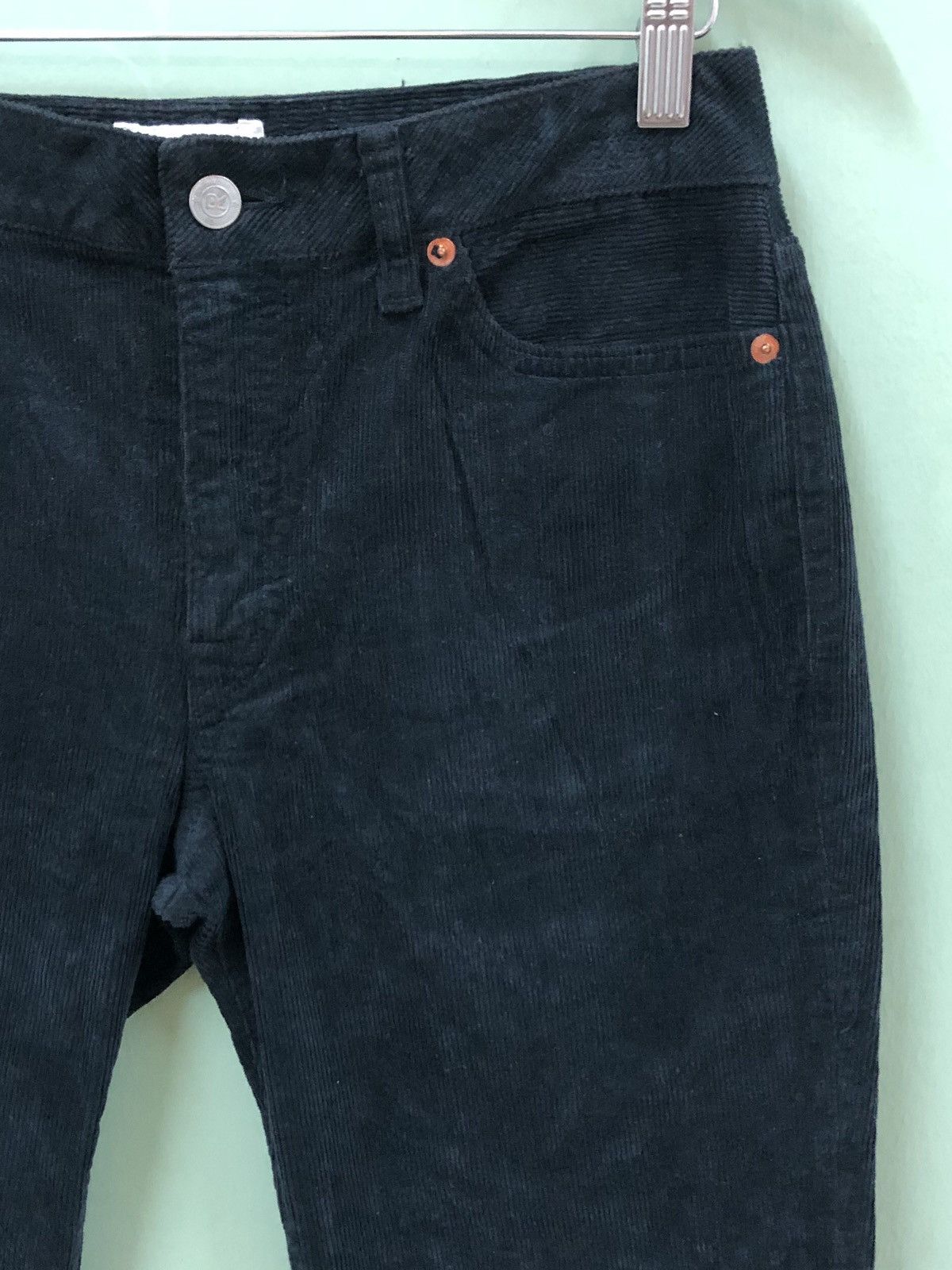 45rpm 45RPM - RELAXED FIT BLACK CORDUROY JEANS Size US 30 / EU 46 - 5 Thumbnail