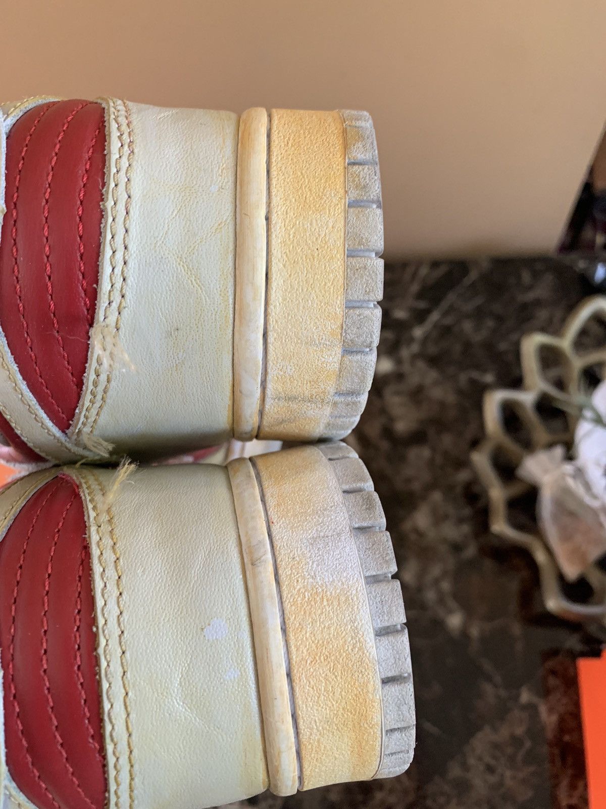 Nike Nike Dunk Low VNTG 2010 Reverse Ultra Man Varsity Red Size US 9.5 / EU 42-43 - 14 Thumbnail